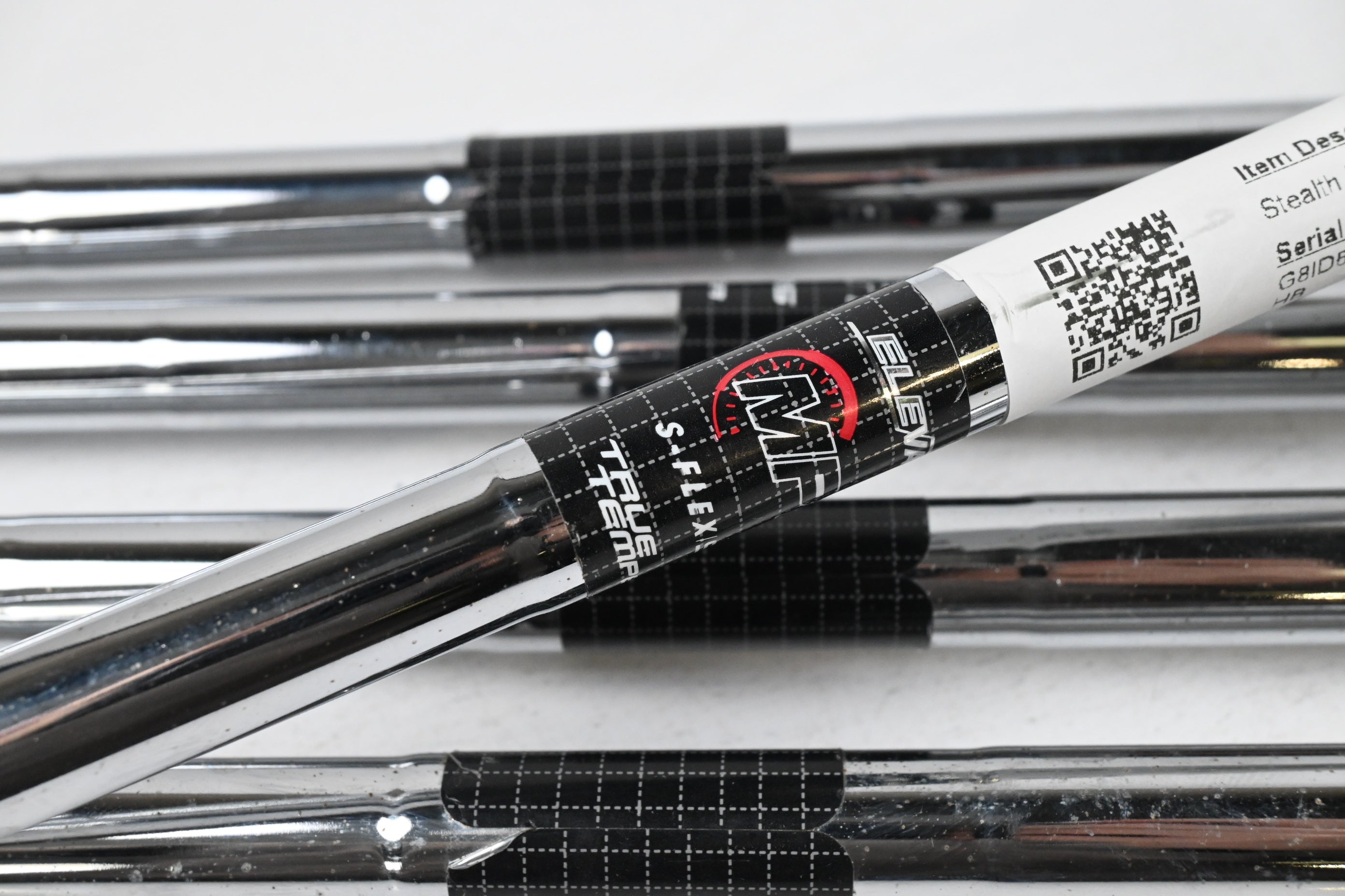 Taylormade Stealth Irons / 6-PW / Stiff Flex Elevate MPH 95 Shafts