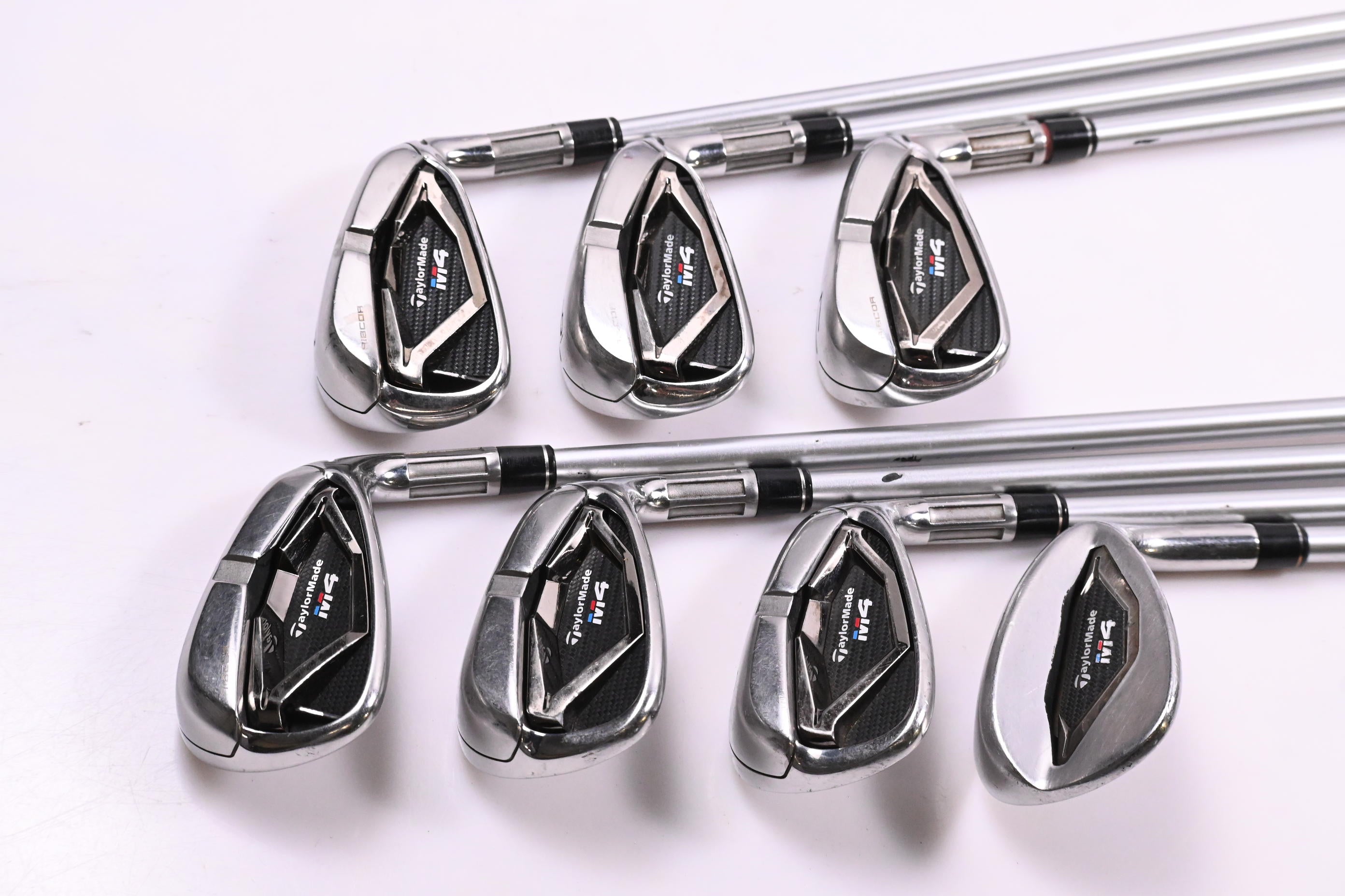 Taylormade M4 Irons / 5-PW-SW / Regular Flex Tensei CK Blue 70 Shafts