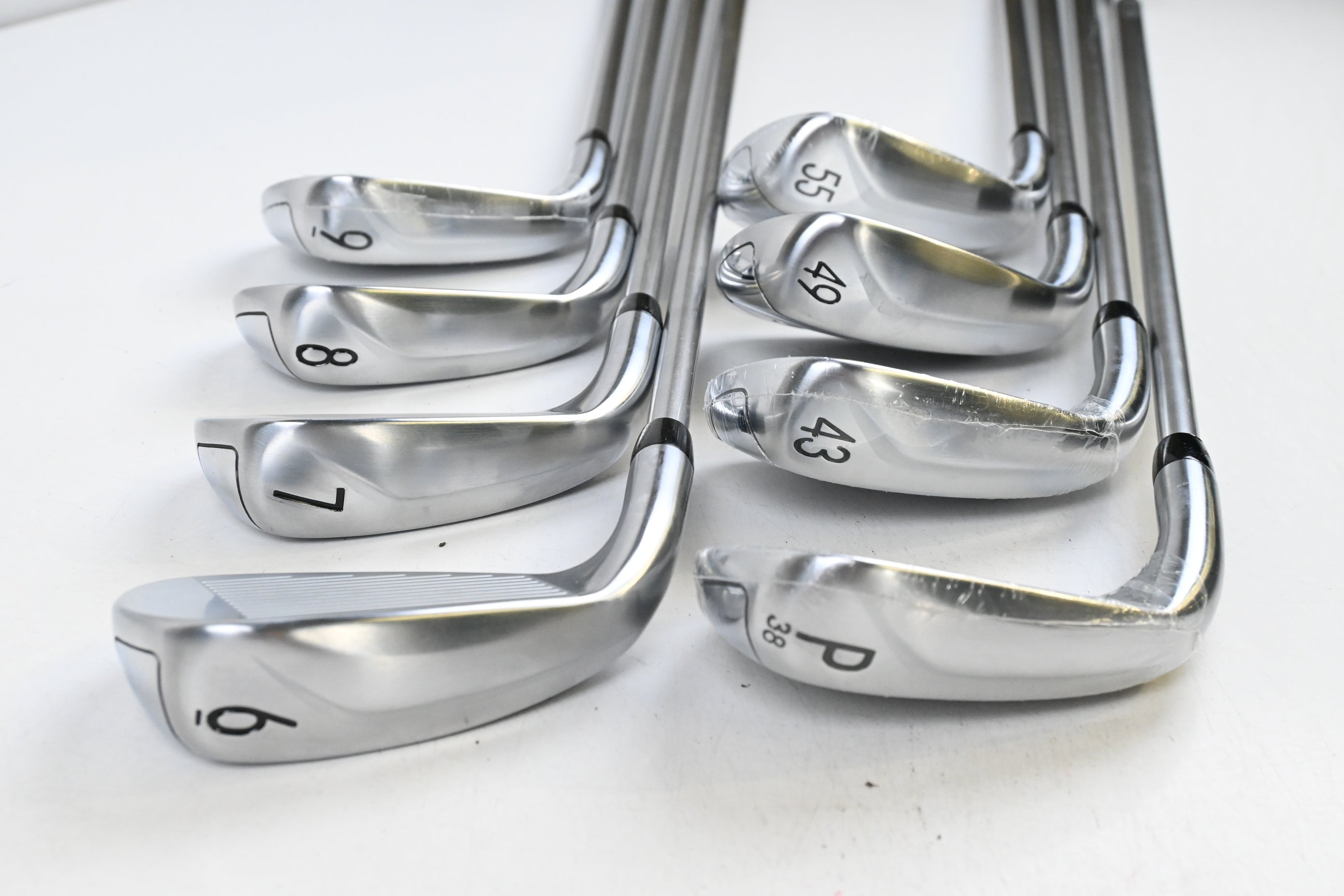 Titleist T400 2020 Irons / 6-PW+AW+GW+SW / Regular Flex Fubuki MV Series 55 Shafts