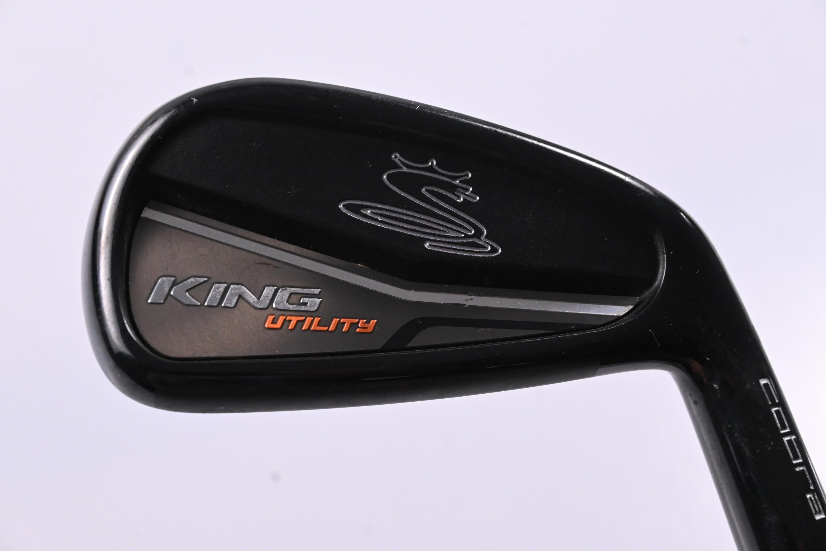 Cobra King Black Utility #3 Iron / 19.5 Degree / Stiff Flex True Temper AMT