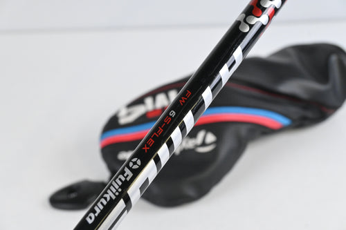 Taylormade M4 #3 Wood / 15 degree / Stiff Flex Fujikura Atmos Red 6 Shaft