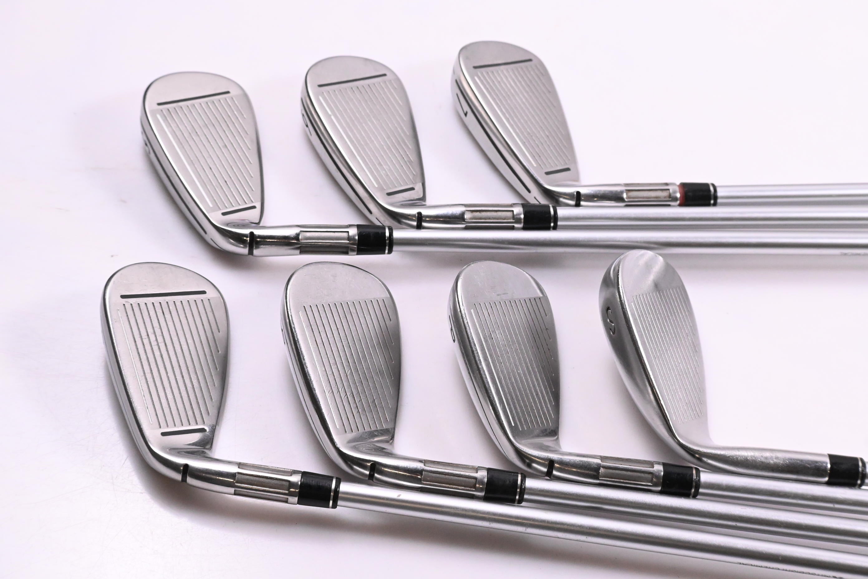 Taylormade M4 Irons / 5-PW-SW / Regular Flex Tensei CK Blue 70 Shafts