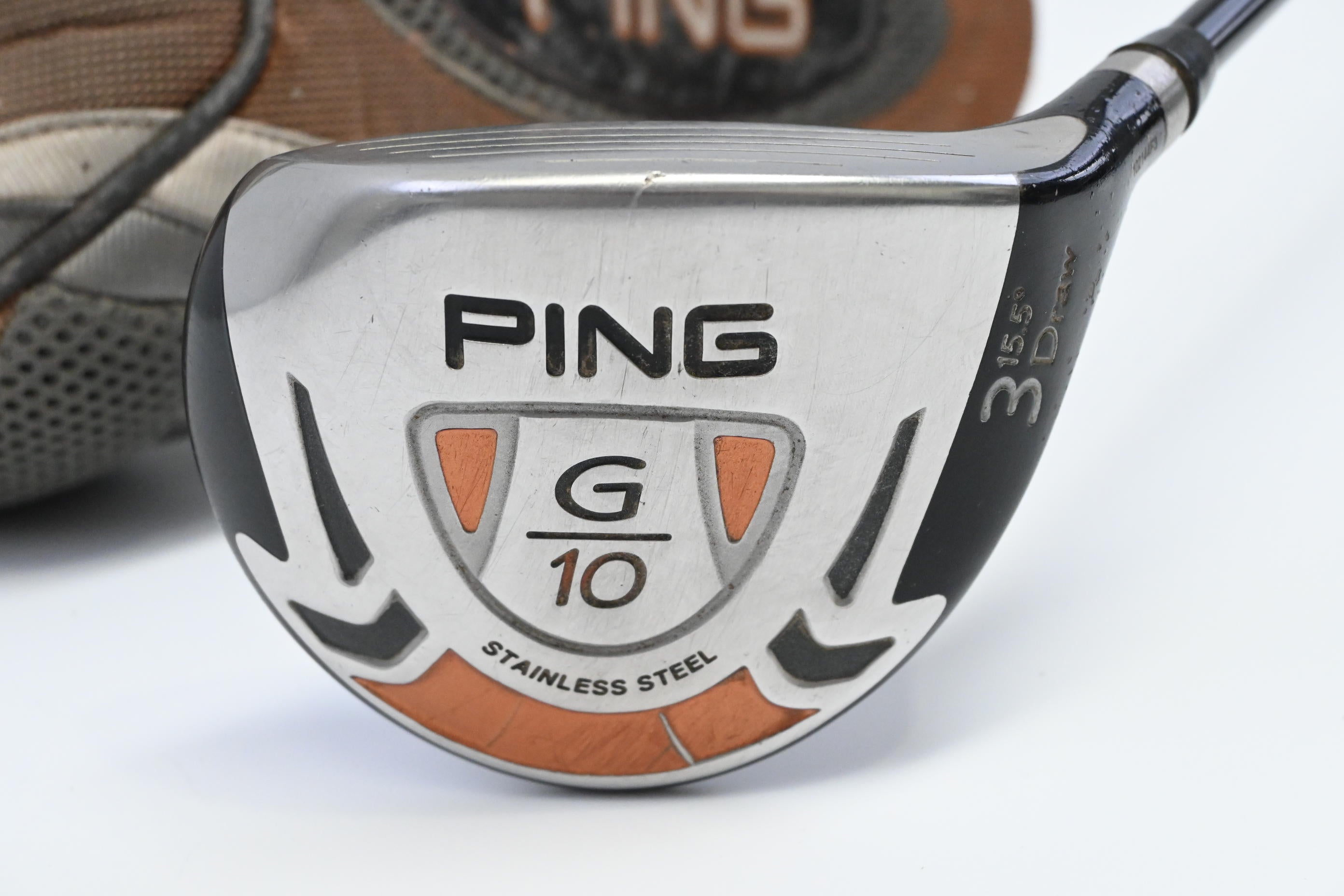 Ping G10 #3 Wood / 15.5 Degree / Regular Flex Grafalloy ProLaunch Red