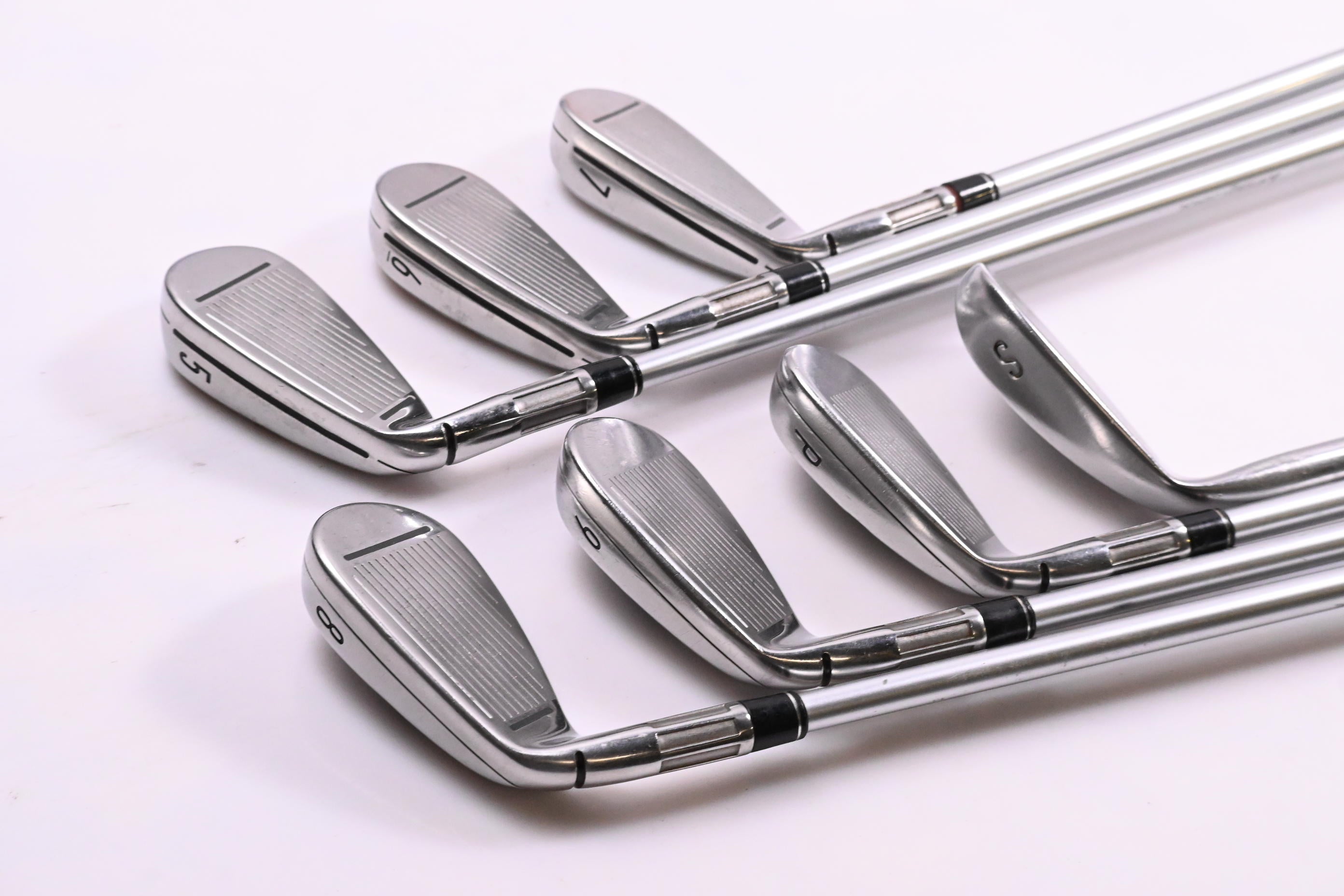 Taylormade M4 Irons / 5-PW-SW / Regular Flex Tensei CK Blue 70 Shafts