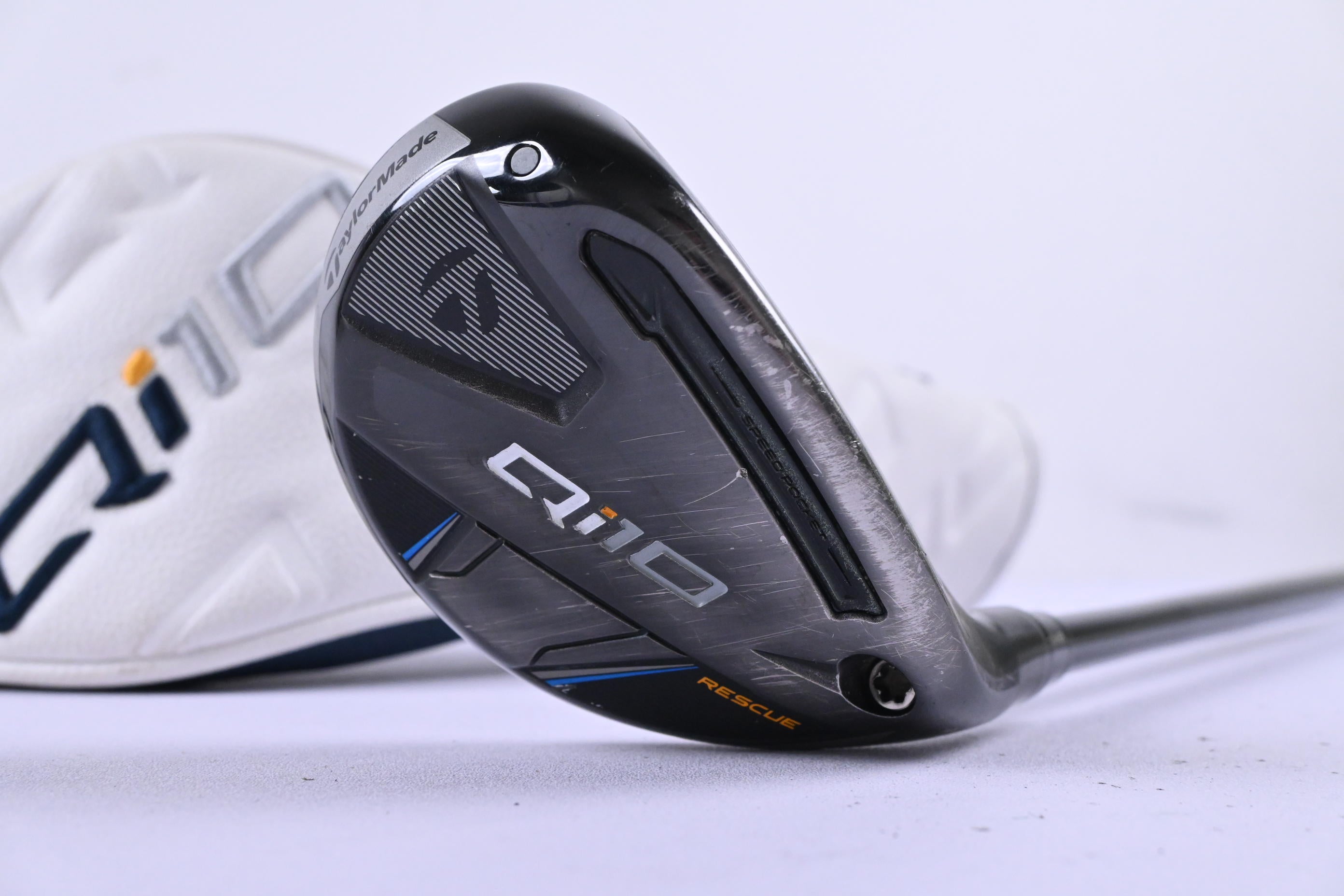 Taylormade Qi10 #4 Hybrid / 22 Degree / X-Flex HZRDUS Smoke Red RDX 70