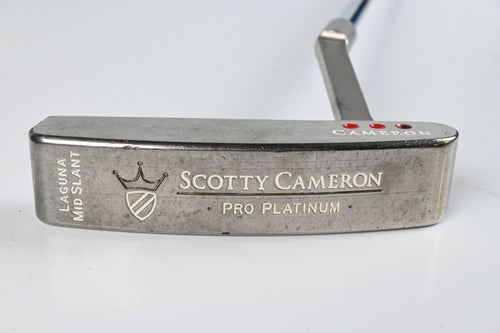 Scotty Cameron Pro Platinum Laguna Mid Slant Putter / 34 Inch