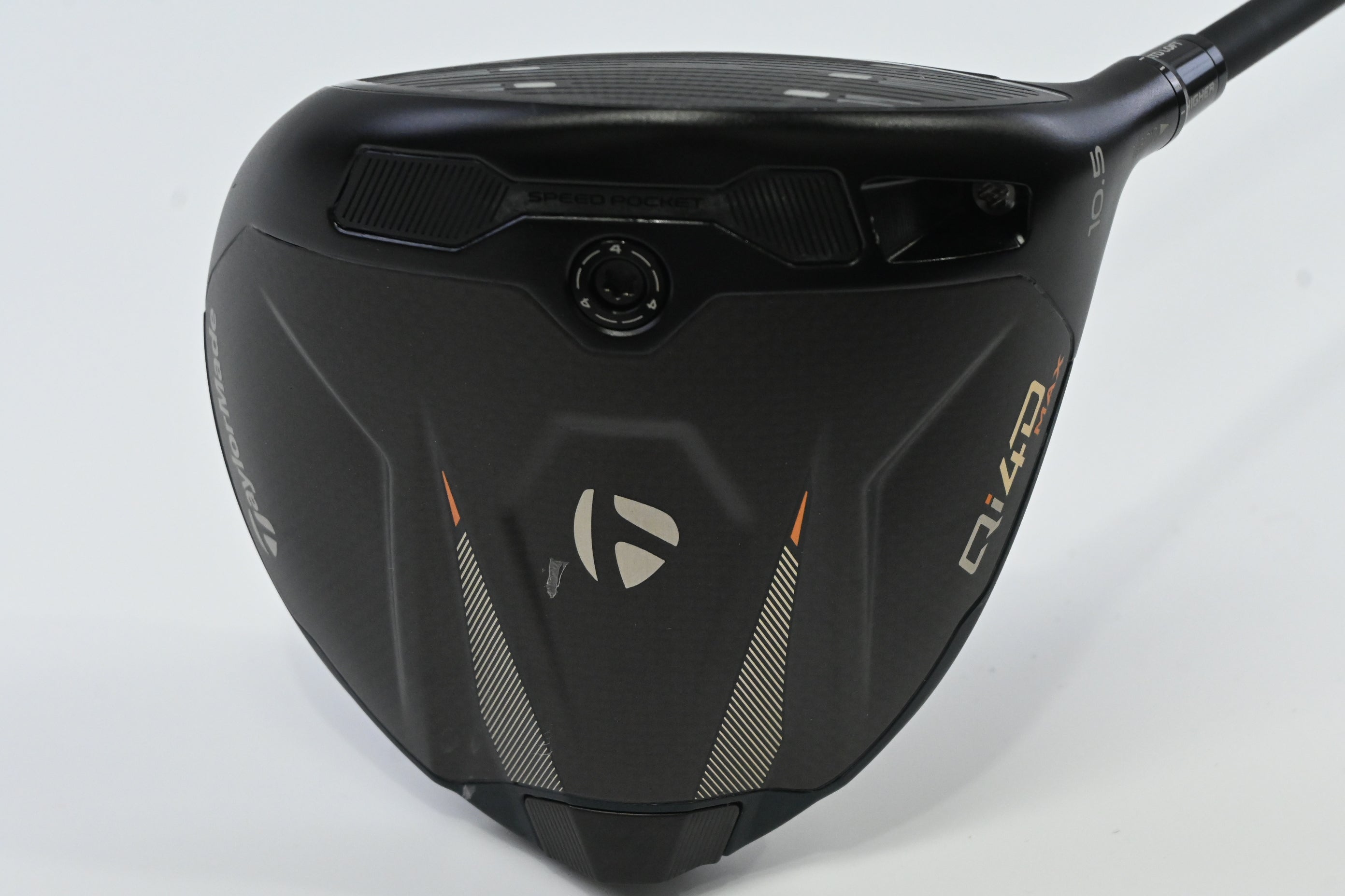 Taylormade Qi4D Max Driver / 10.5 Degree / Regular Flex Taylormade Reax Red 50