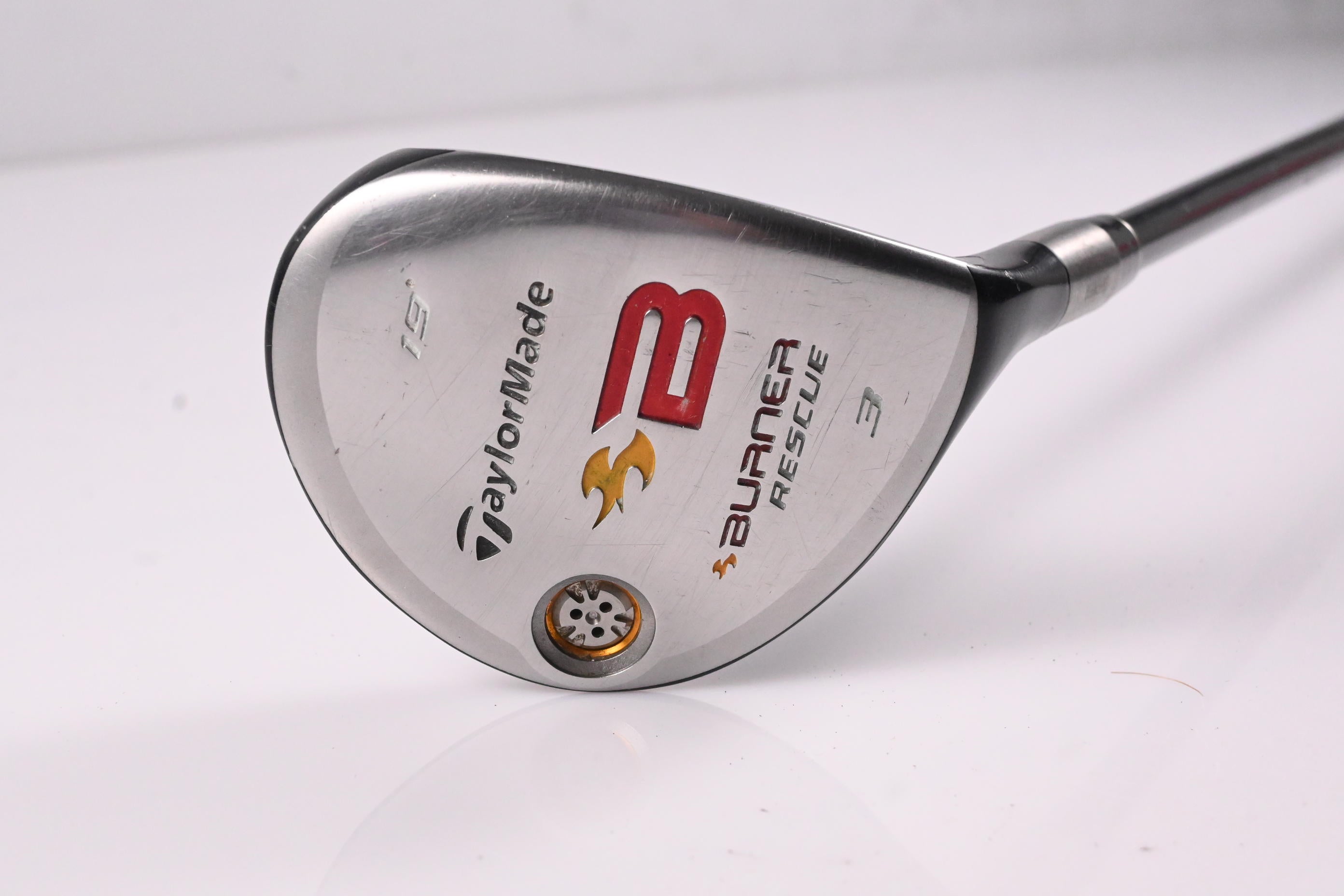 Taylormade Burner 2008 #3 Hybrid / 19 Degree / Regular Flex Taylormade Reax 60