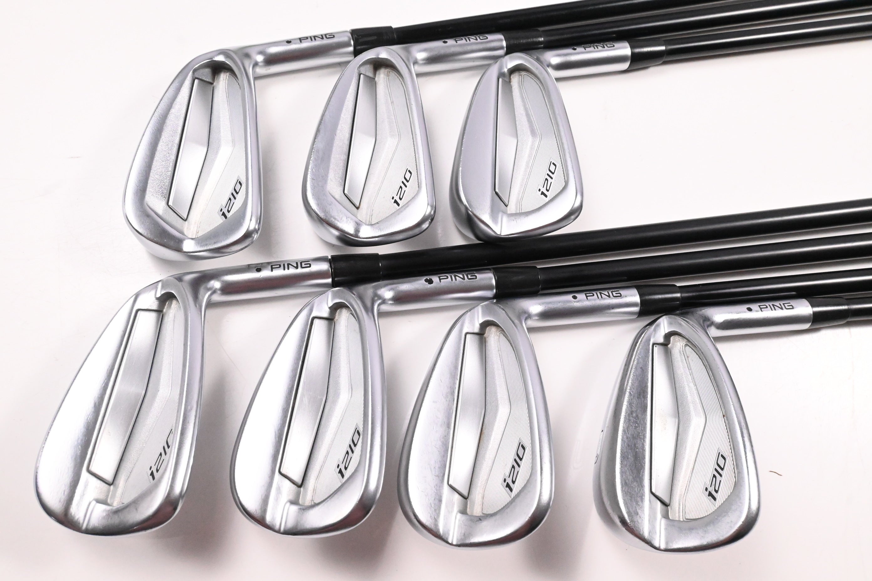 Ping i210 Irons / 5-PW+UW / Black Dot / Regular Flex Ping Alta CB Shafts