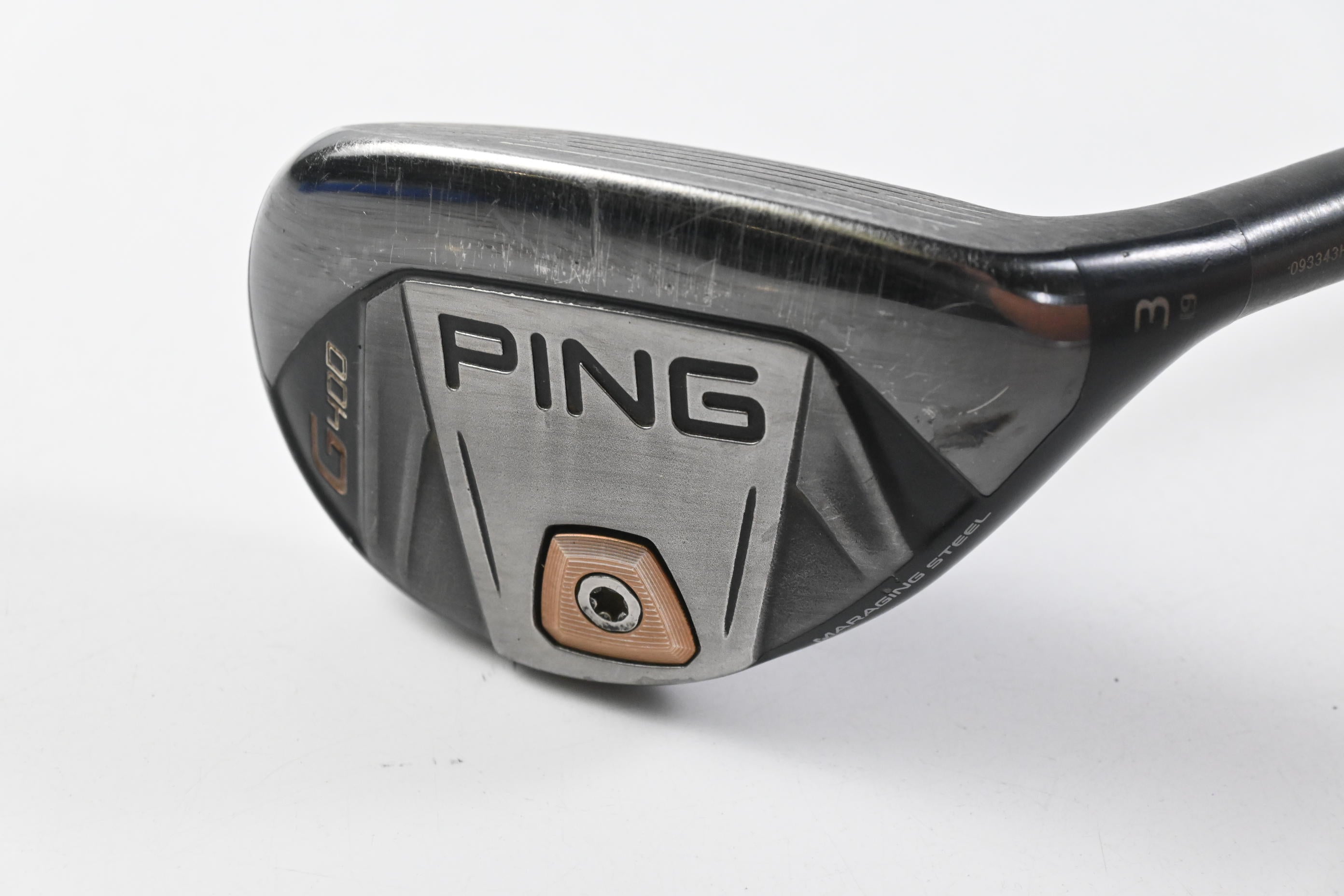 Ping G400 #3 Hybrid / 19 Degree / Regular Flex Ping Alta CB 70 Shaft