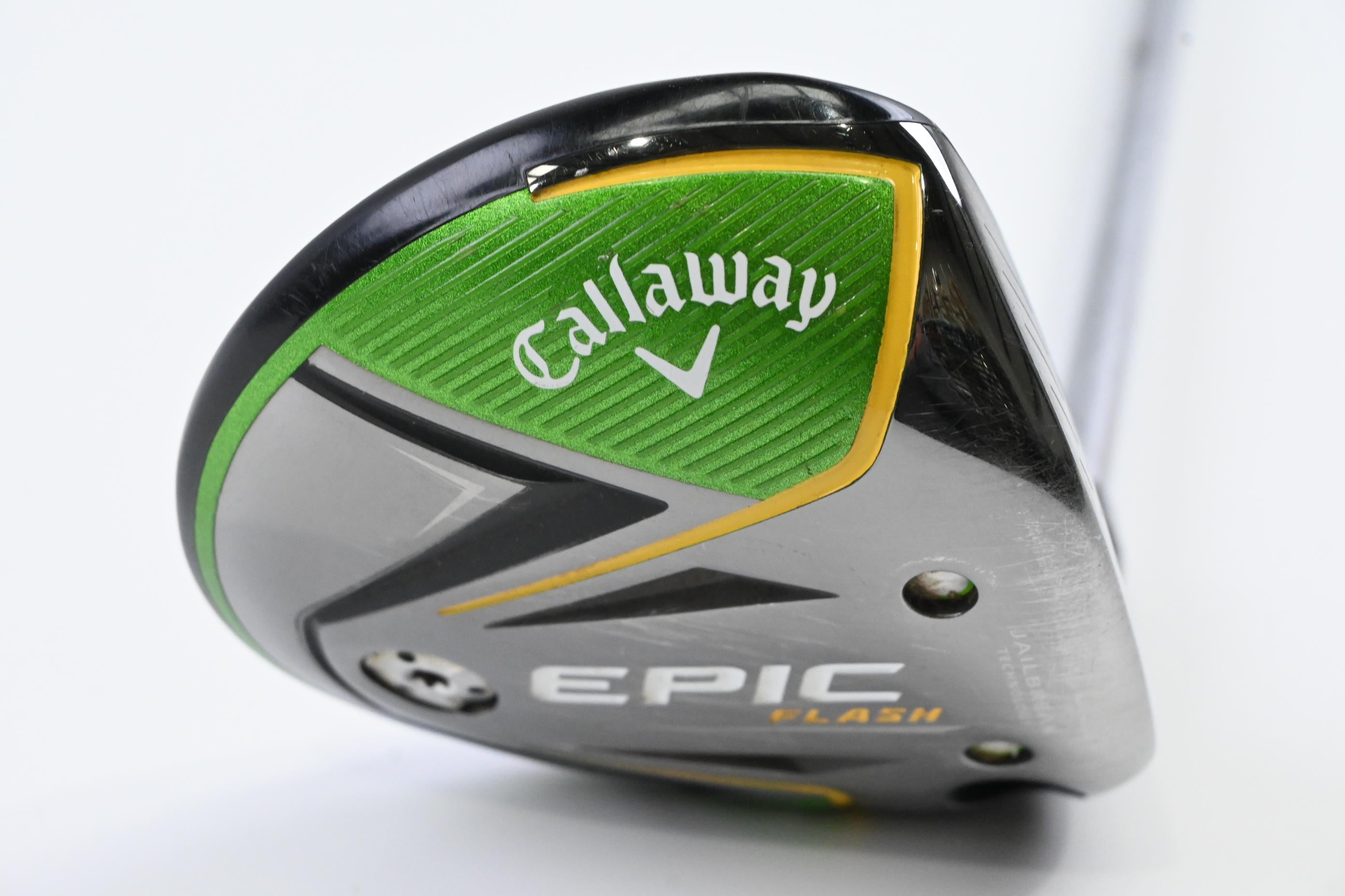 Callaway Epic Flash #3 Wood / 15 Degree / Stiff Flex Evenflow Green 65
