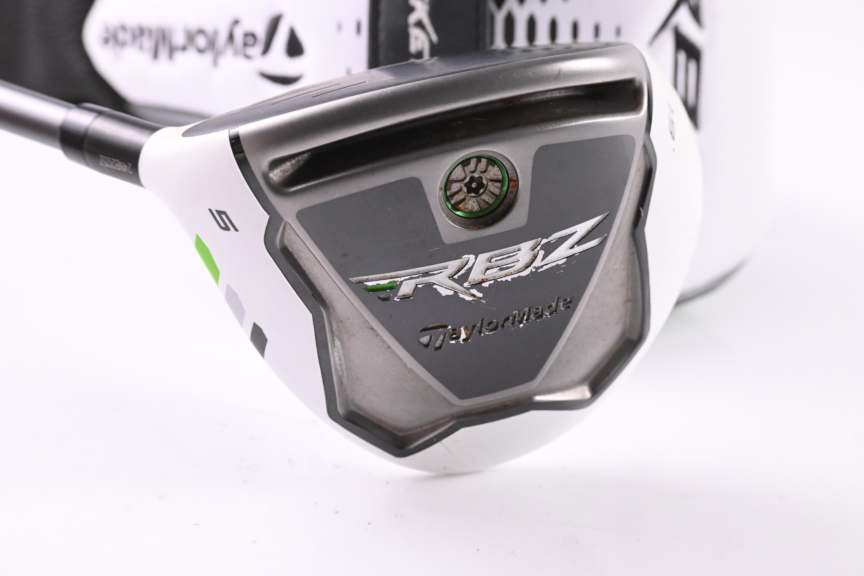Left Hand Taylormade RBZ #5 Wood / 19 Degree / Stiff Flex Matrix Ozik Xcon-5