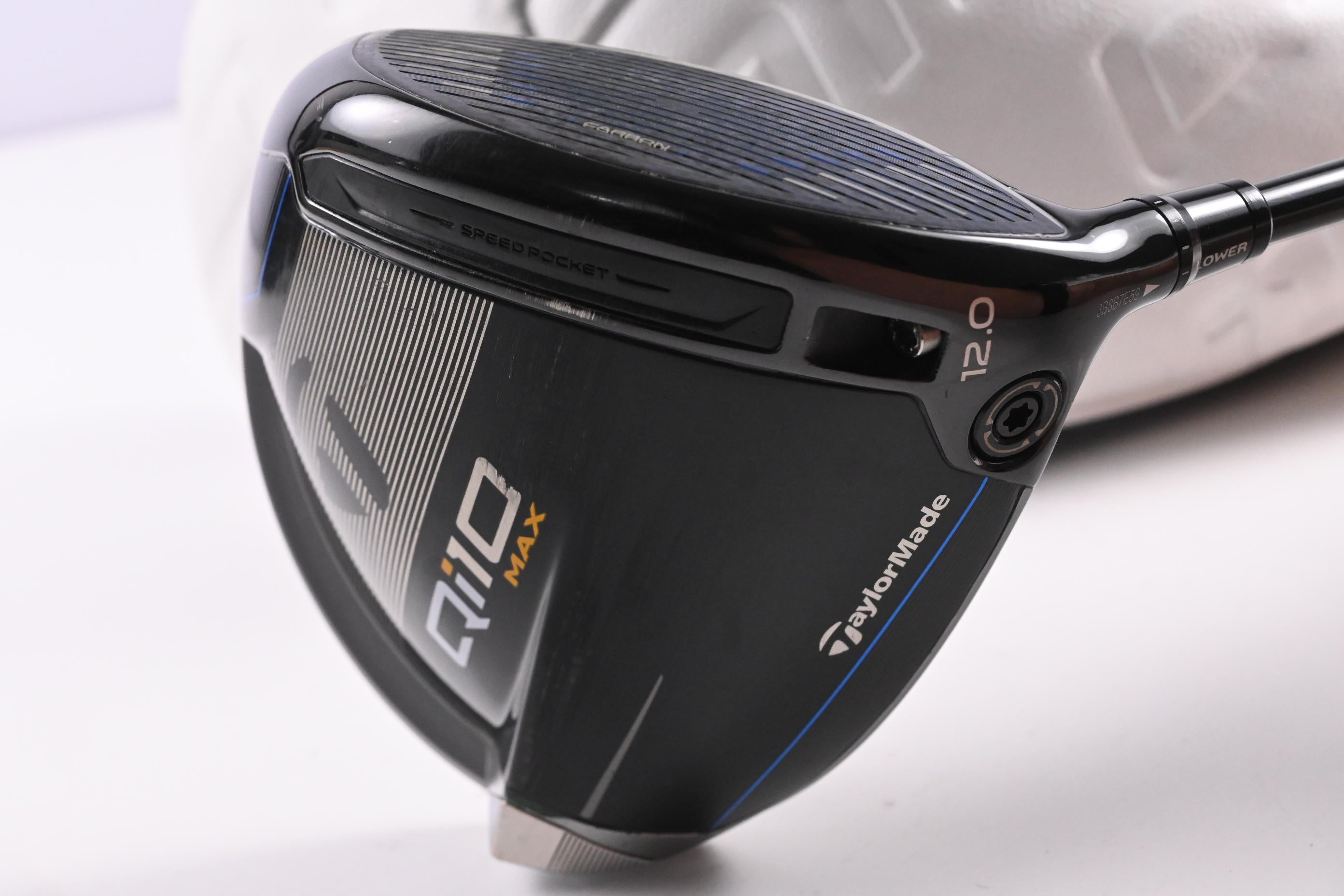 Taylormade Qi10 Max Driver / 12 Degree / Stiff Flex Kai`li Blue 60 Shaft
