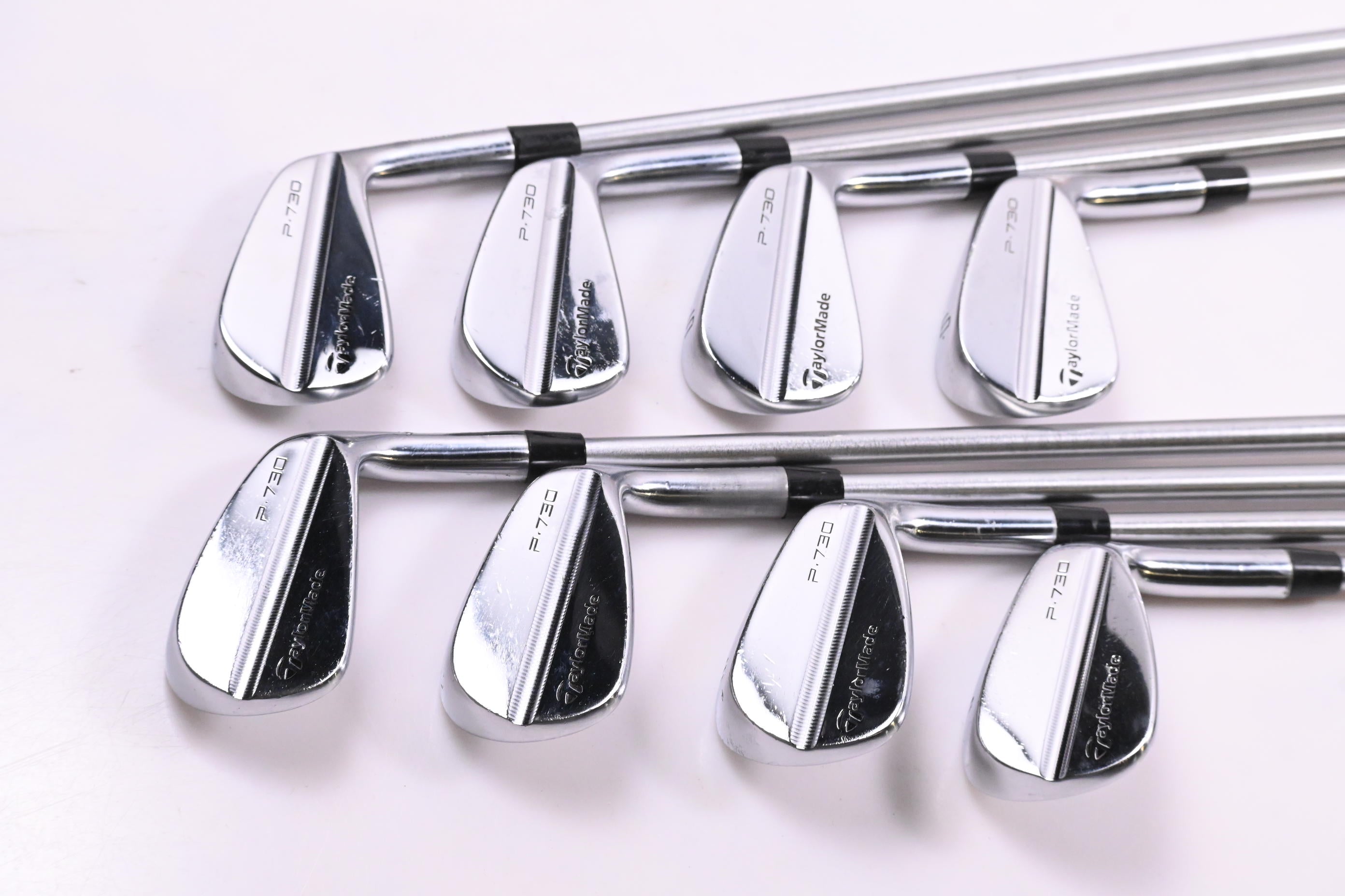Taylormade P730 Irons / 3-PW / X-Flex KBS Tour C-Taper 130 Shafts