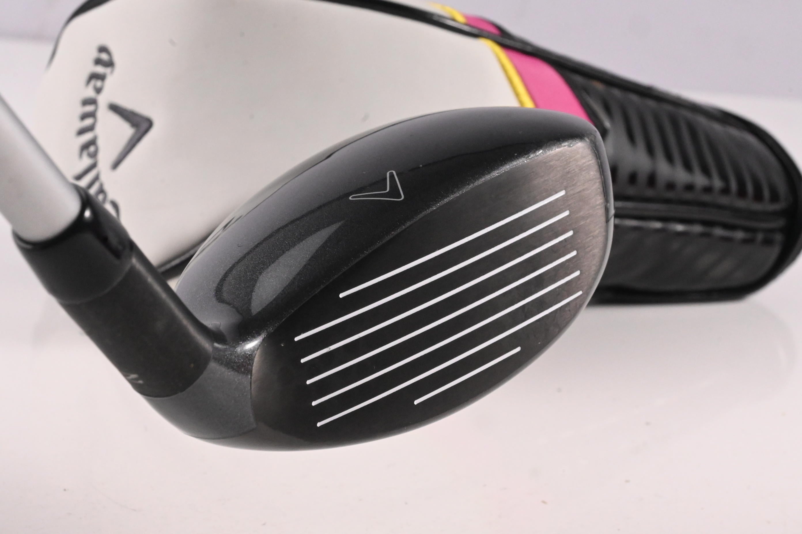 Left Hand Callaway X2 Hot #4 Hybrid / 22 Degree / Ladies Flex X2 Hot Shaft