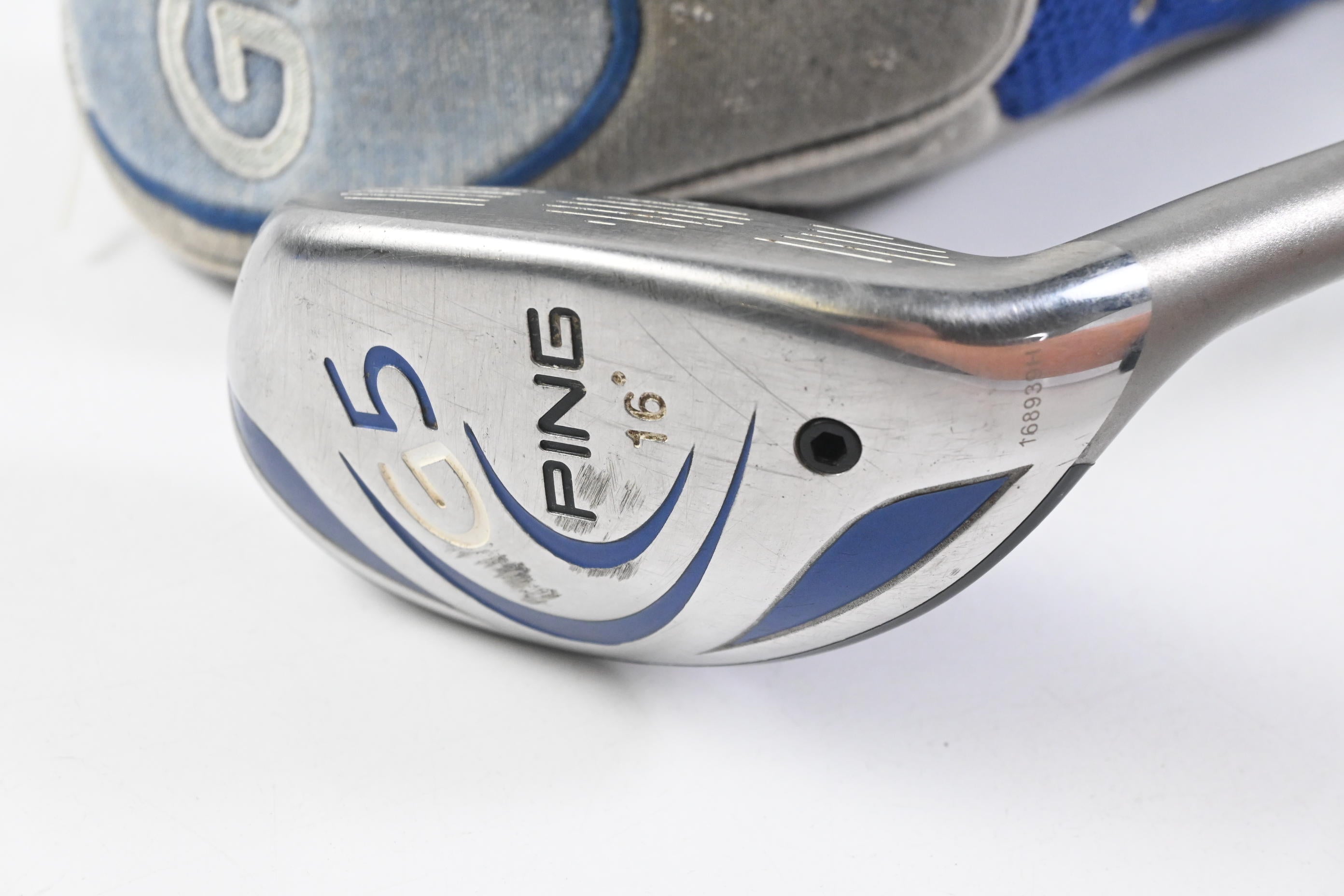 Ping G5 #2 Hybrid / 16 Degree / Stiff Flex Grafalloy Prolauch Blue Shaft