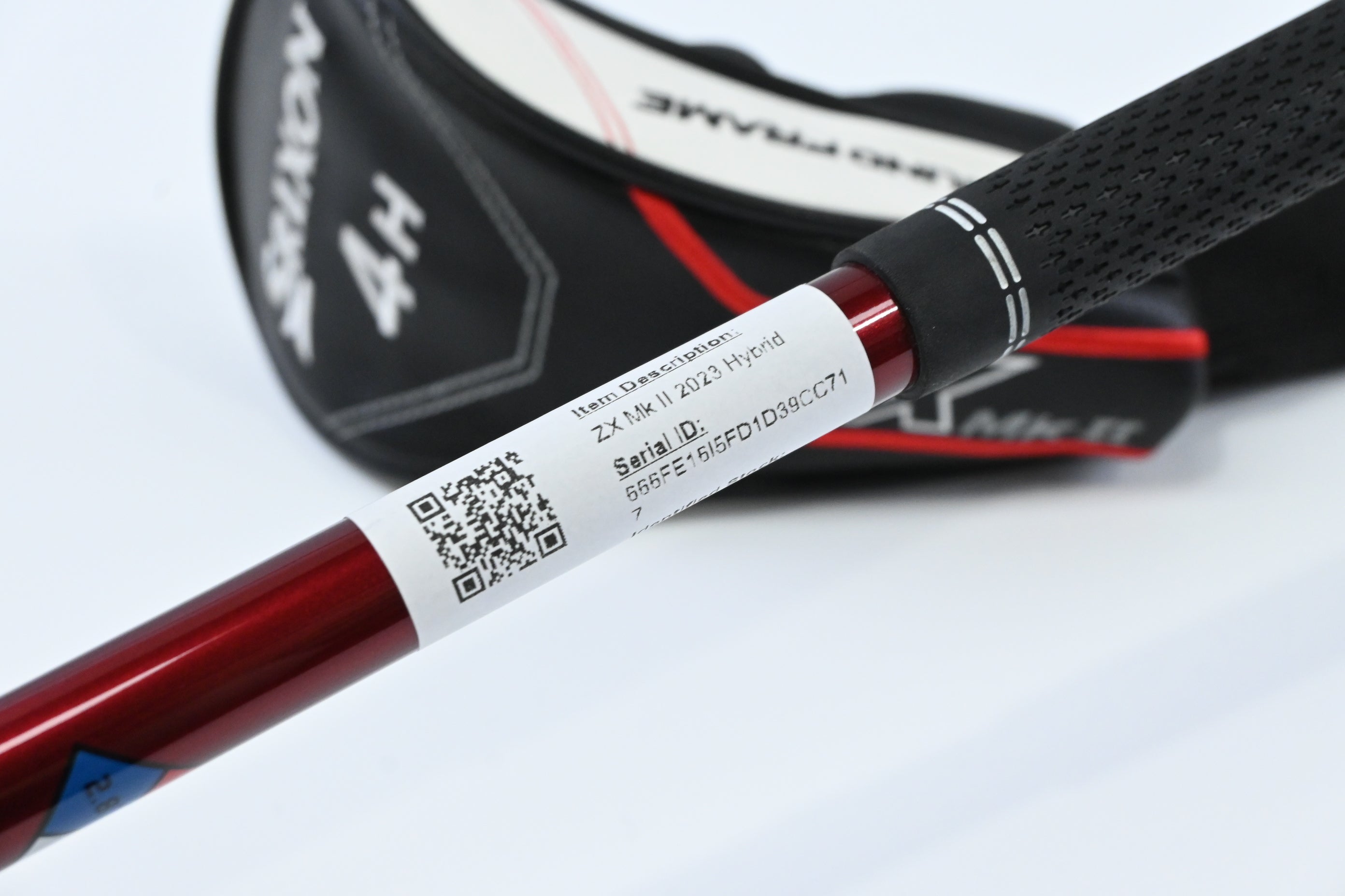 Srixon ZX Mk II 2023 #4 Hybrid / 22 Degree / Regular Flex HZRDUS Smoke Red RDX