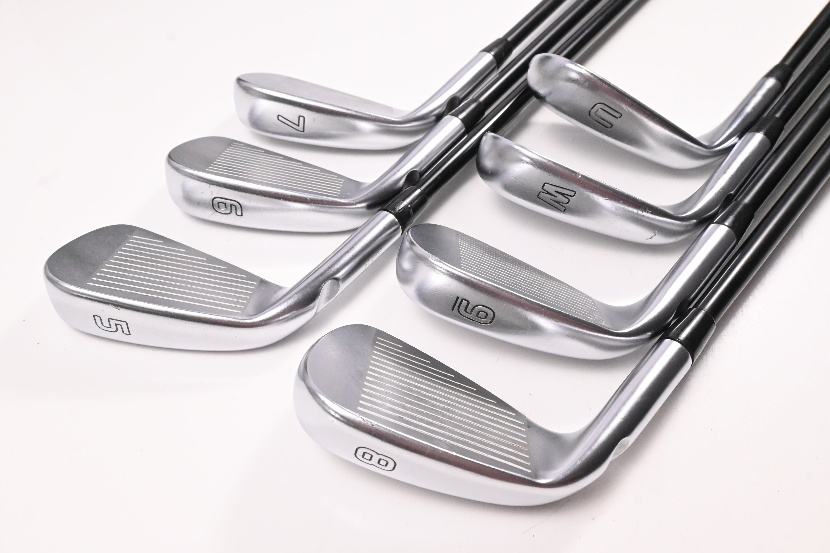 Ping i210 Irons / 5-PW+UW / Black Dot / Regular Flex Ping Alta CB Shafts
