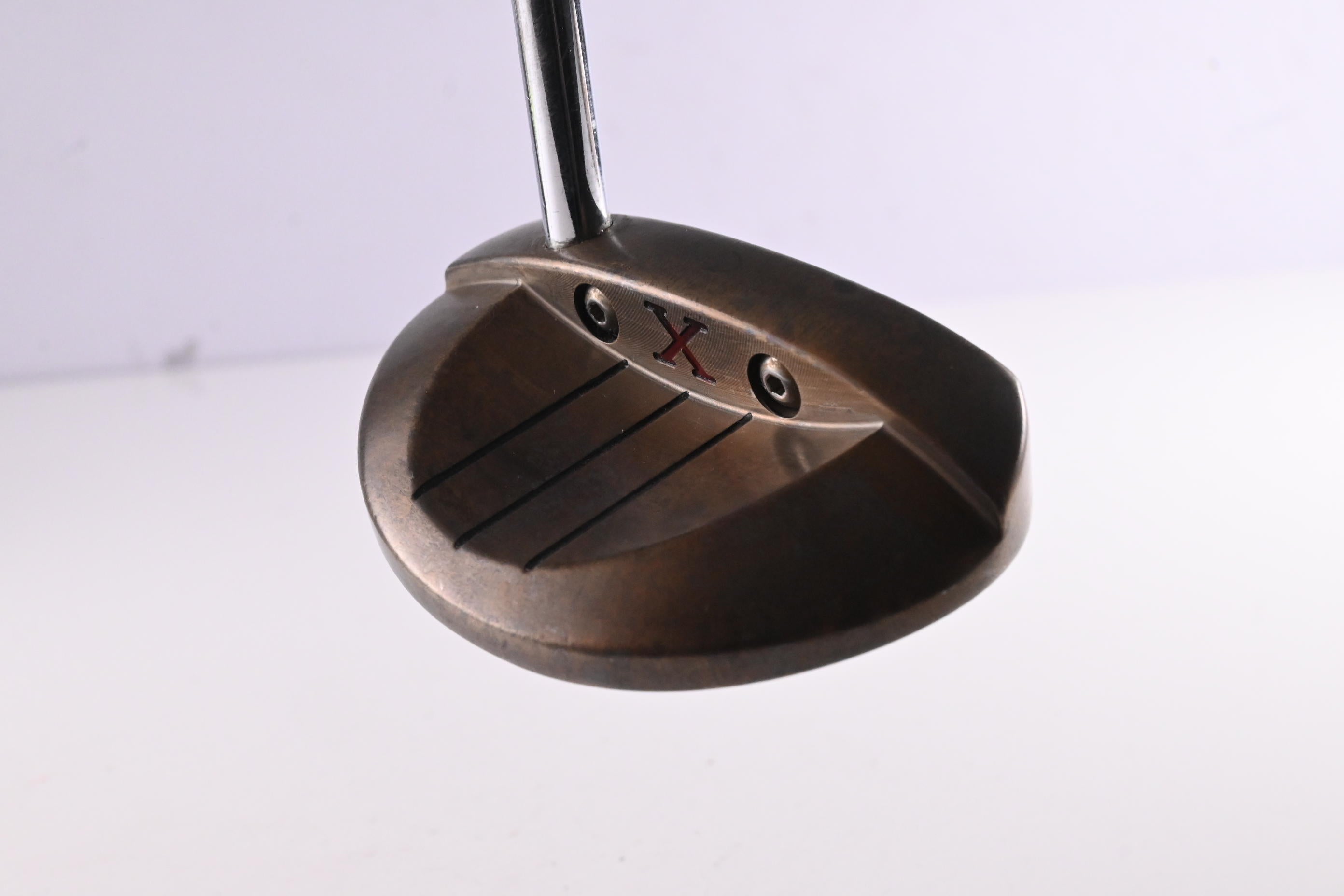 Scotty Cameron Red X Single Bend Putter / 34 Inch / BGT Stability Carbon Shaft