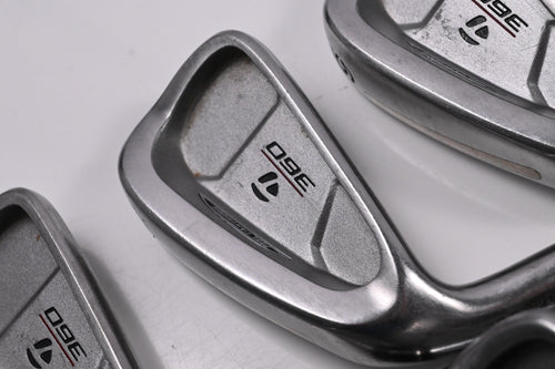 Left Hand Taylormade 360 Series Irons / 3-PW+SW / Stiff Flex Taylormade 90