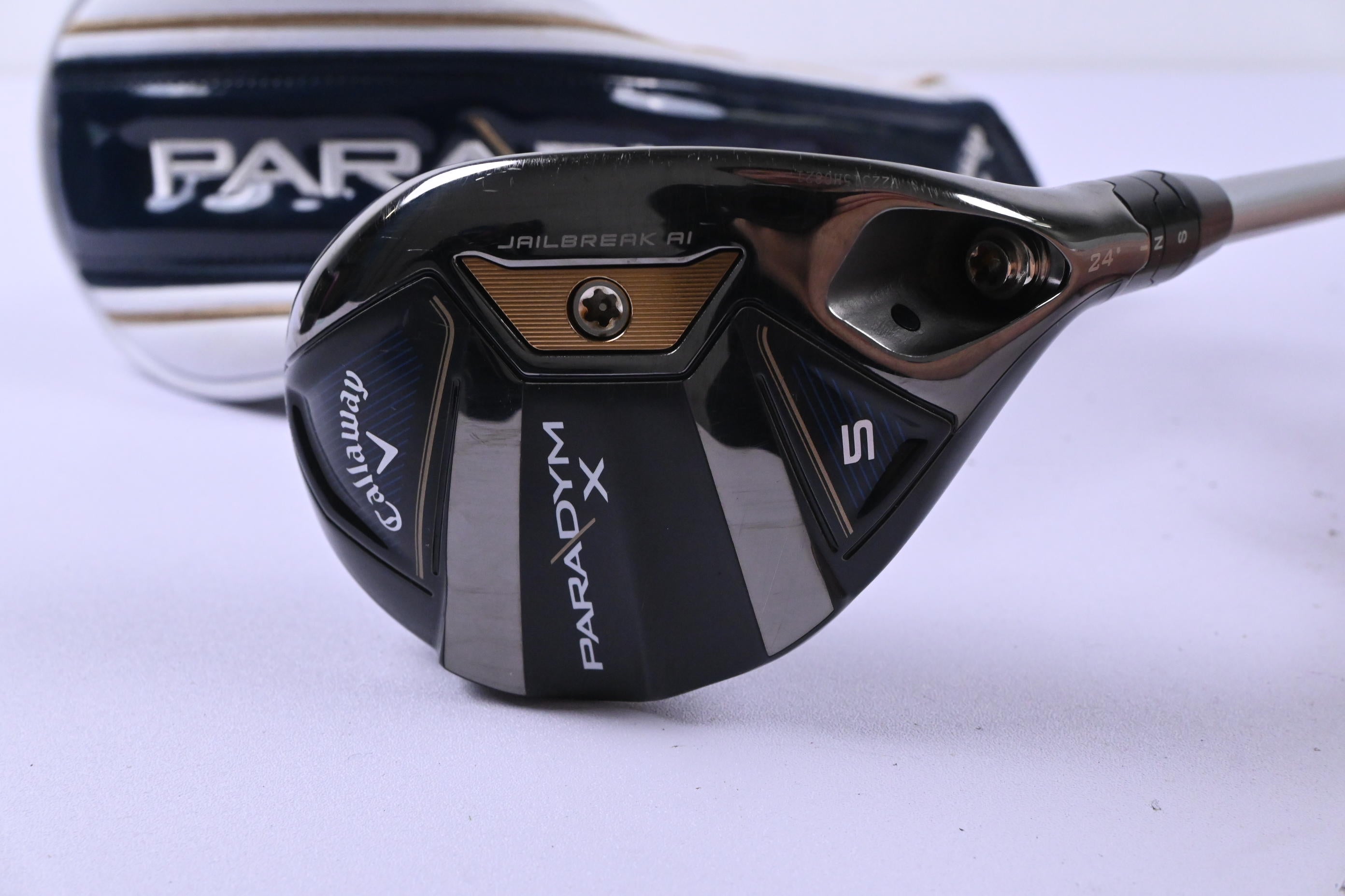 Callaway Paradym X #5 Hybrid / 24 Degree / Senior Flex Aldila Ascent 50 Shaft