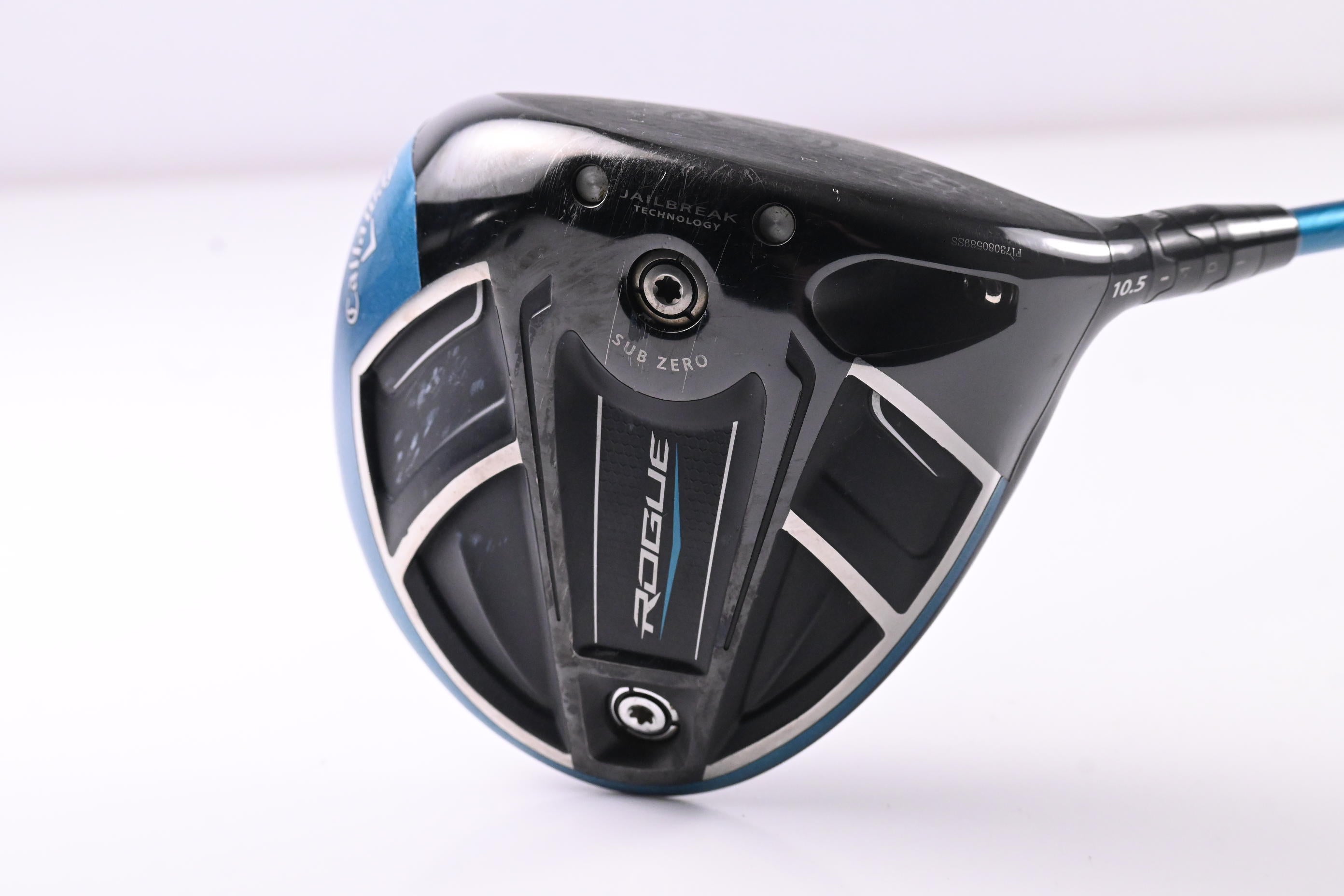 Callaway Rogue Sub Zero Driver / 10.5 Degree / Stiff Flex EvenFlow Blue 65 Shaft