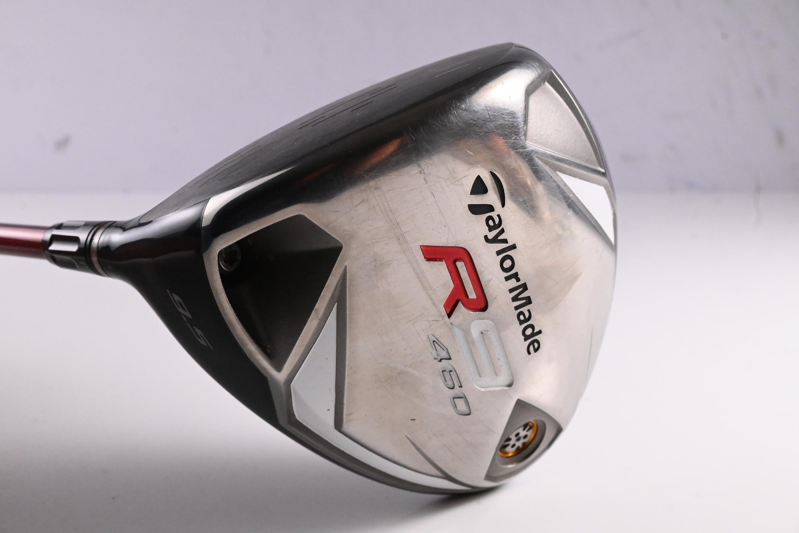 Left Hand Taylormade R9 460 Driver / 9.5 Degree / Stiff Flex Aldila Reax 60