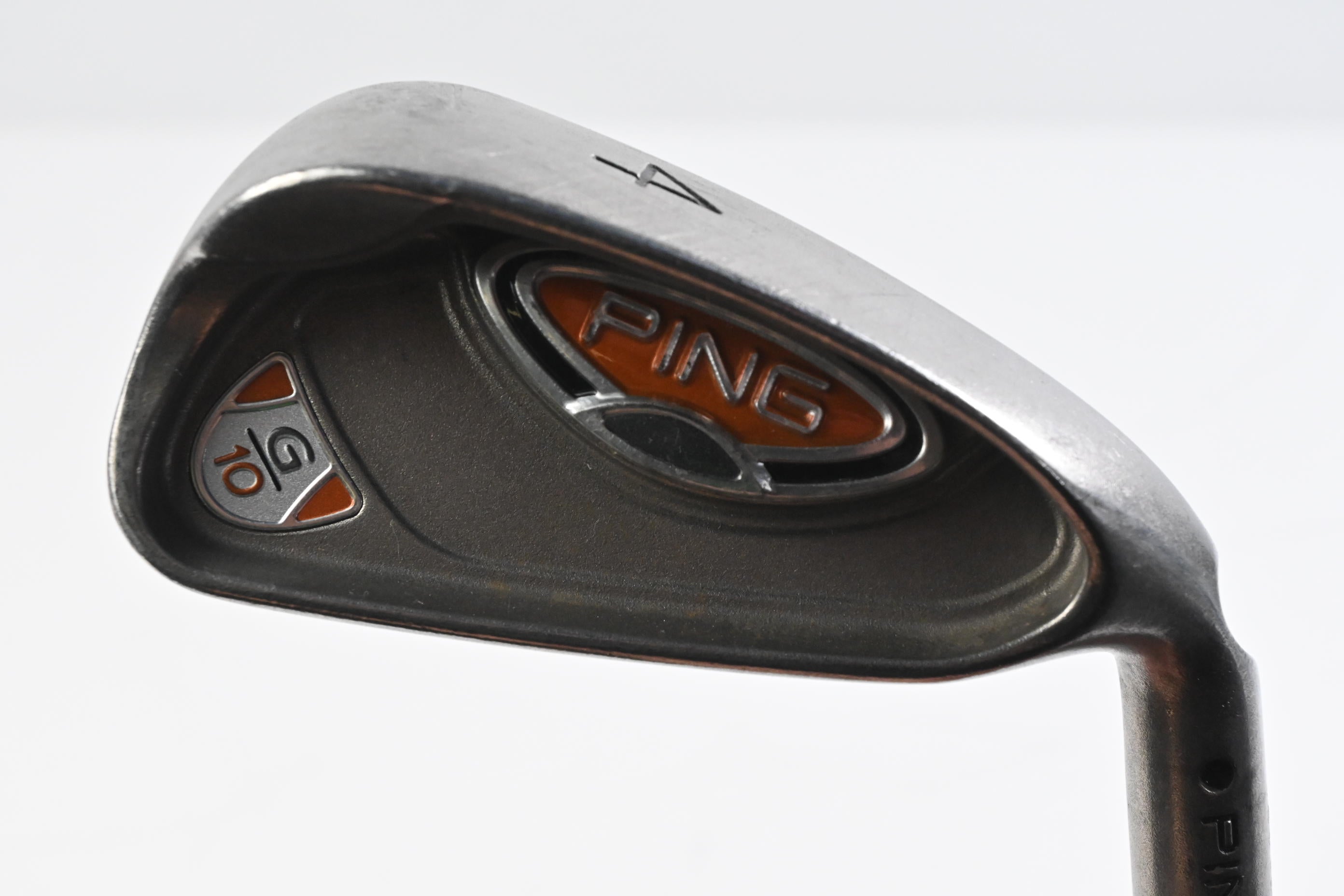 Ping G10 #4 Iron / 24 Degree / Black Dot / Regular Flex Ping AWT Shaft