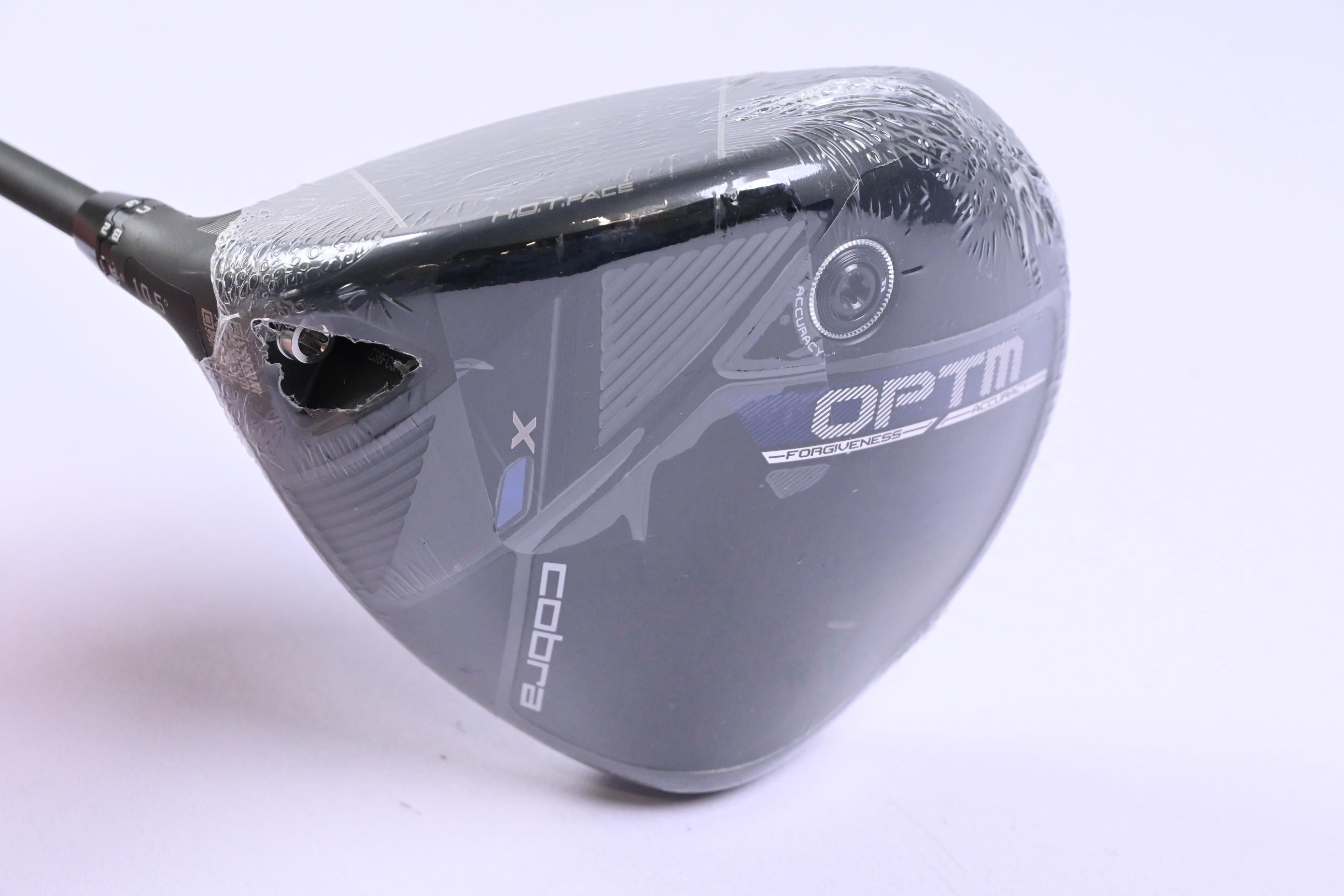 Left Hand Cobra OPTM X Driver / 10.5 Degree / X-Flex Denali Frost Silver 60