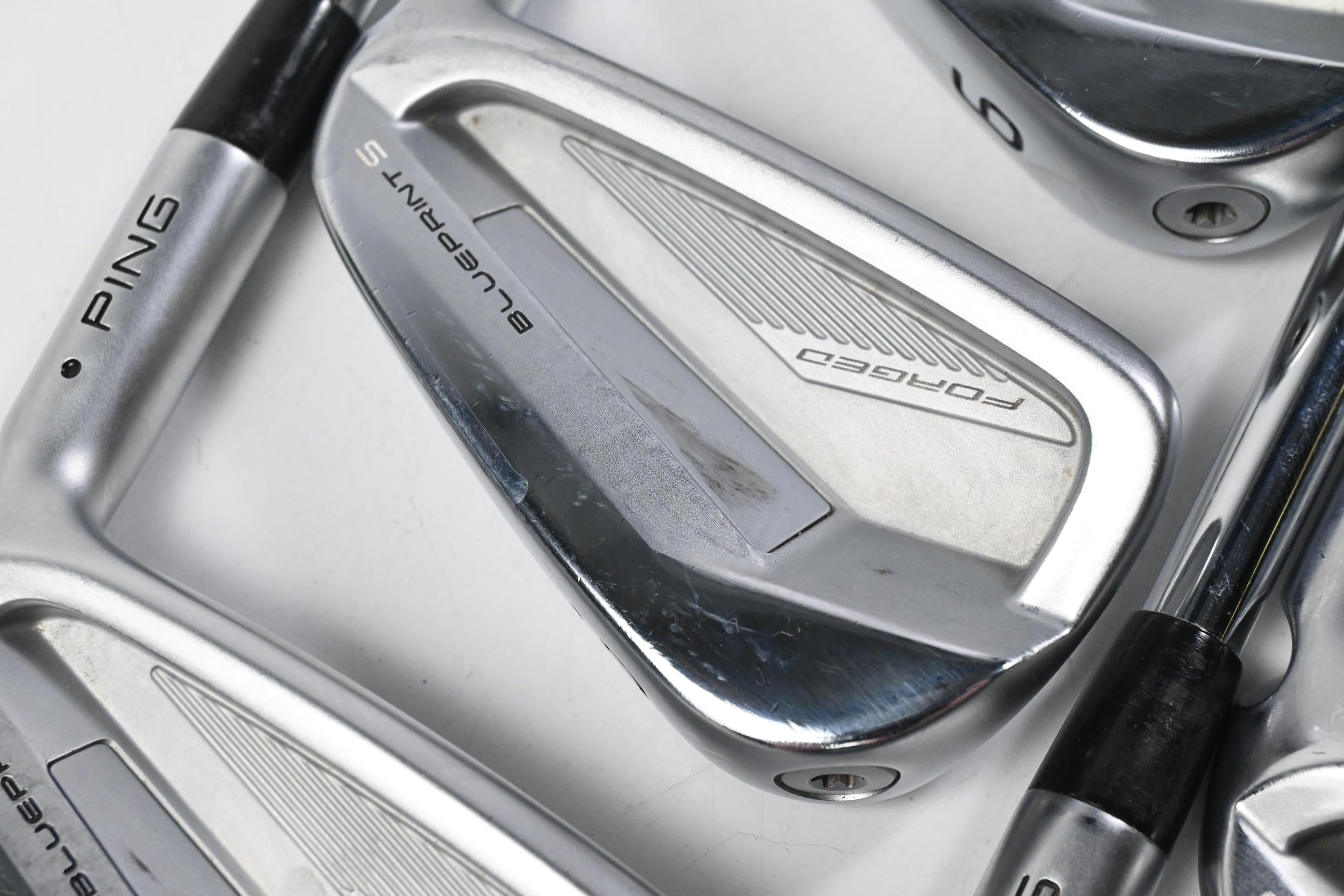 Ping Blueprint S Irons / 4-9i / Black Dot / X-Flex KBS Tour 130 Steel Shafts