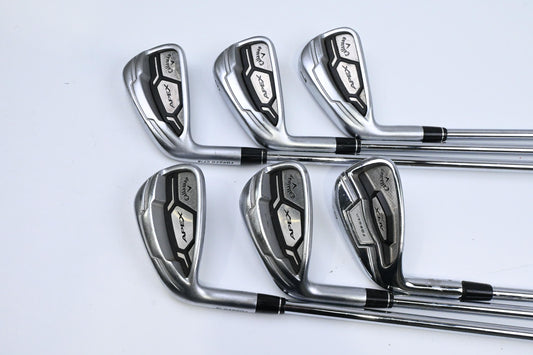 Left Hand Callaway Apex CF16 Irons / 5-PW / Regular Flex XP R300 105 Shaft