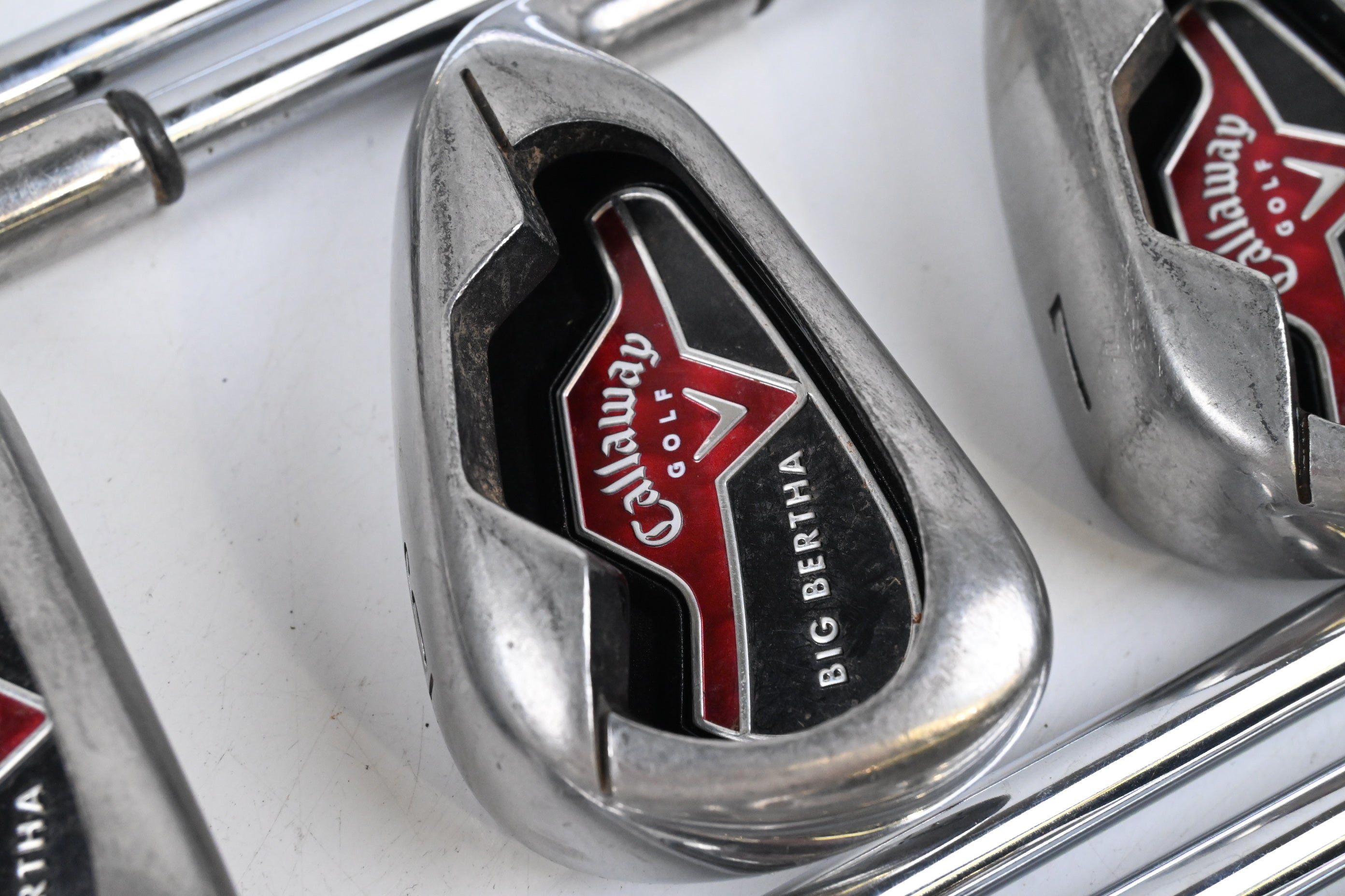 Callaway Big Bertha 2006 Irons / 4-PW+SW / Regular Flex Big Bertha Shafts