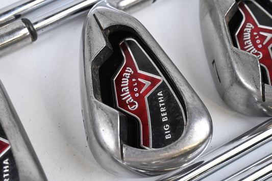 Callaway Big Bertha 2006 Irons / 4-PW+SW / Regular Flex Big Bertha Shafts