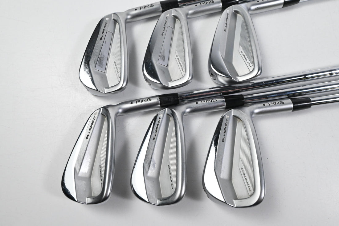 Ping Blueprint S Irons / 4-9i / Black Dot / X-Flex KBS Tour 130 Steel Shafts