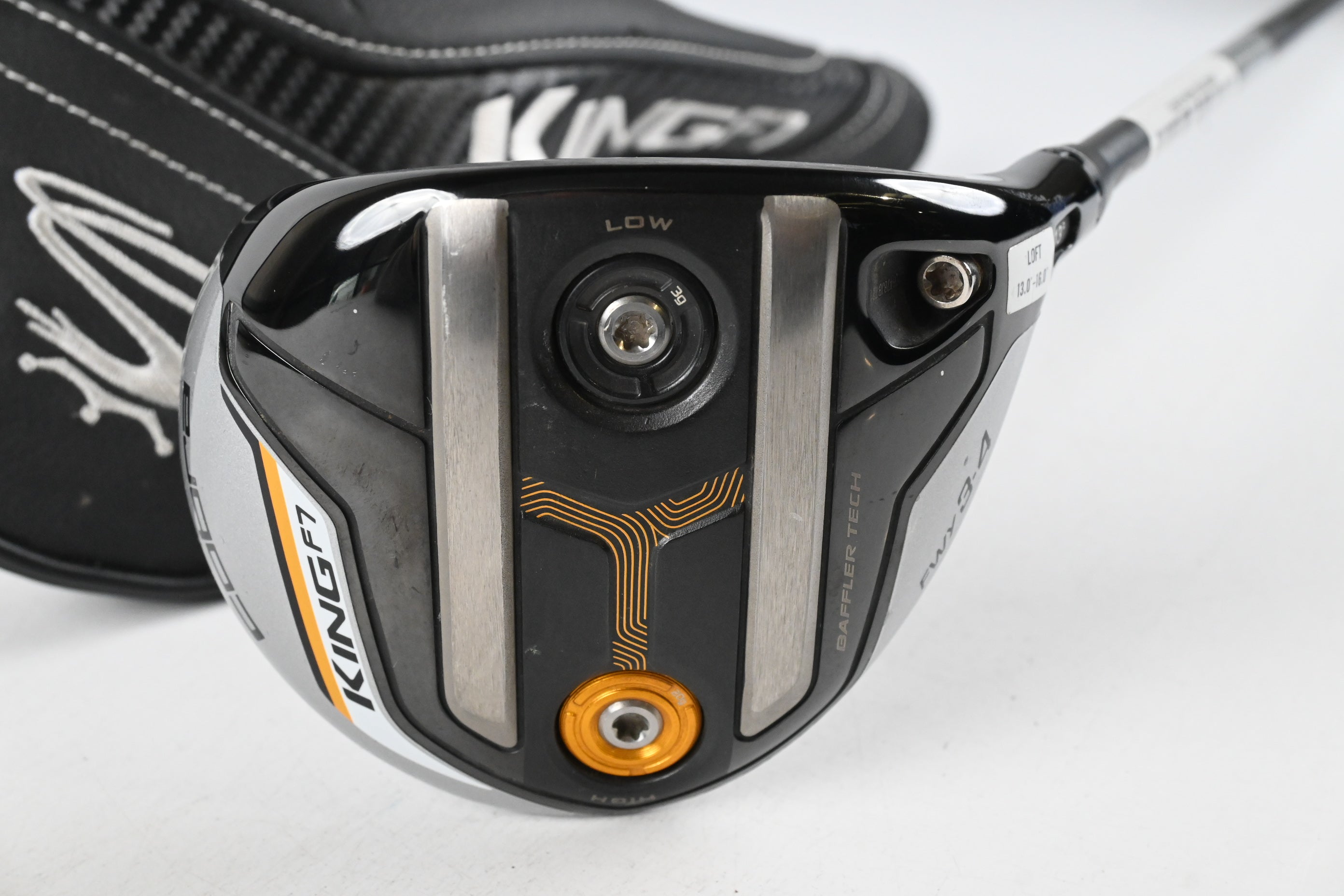 Cobra King F7 #3-4 Wood / 13-16 Degree / Stiff Flex Fujikura Pro 65 Shaft
