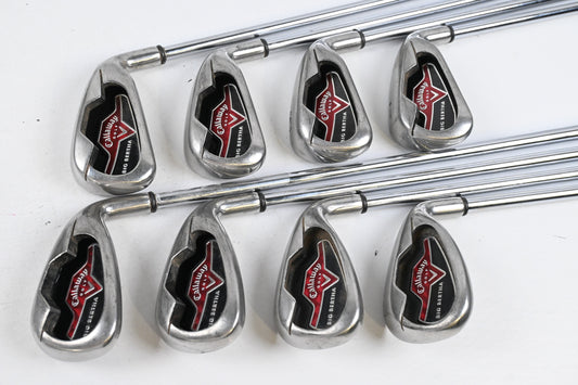 Callaway Big Bertha 2006 Irons / 4-PW+SW / Regular Flex Big Bertha Shafts