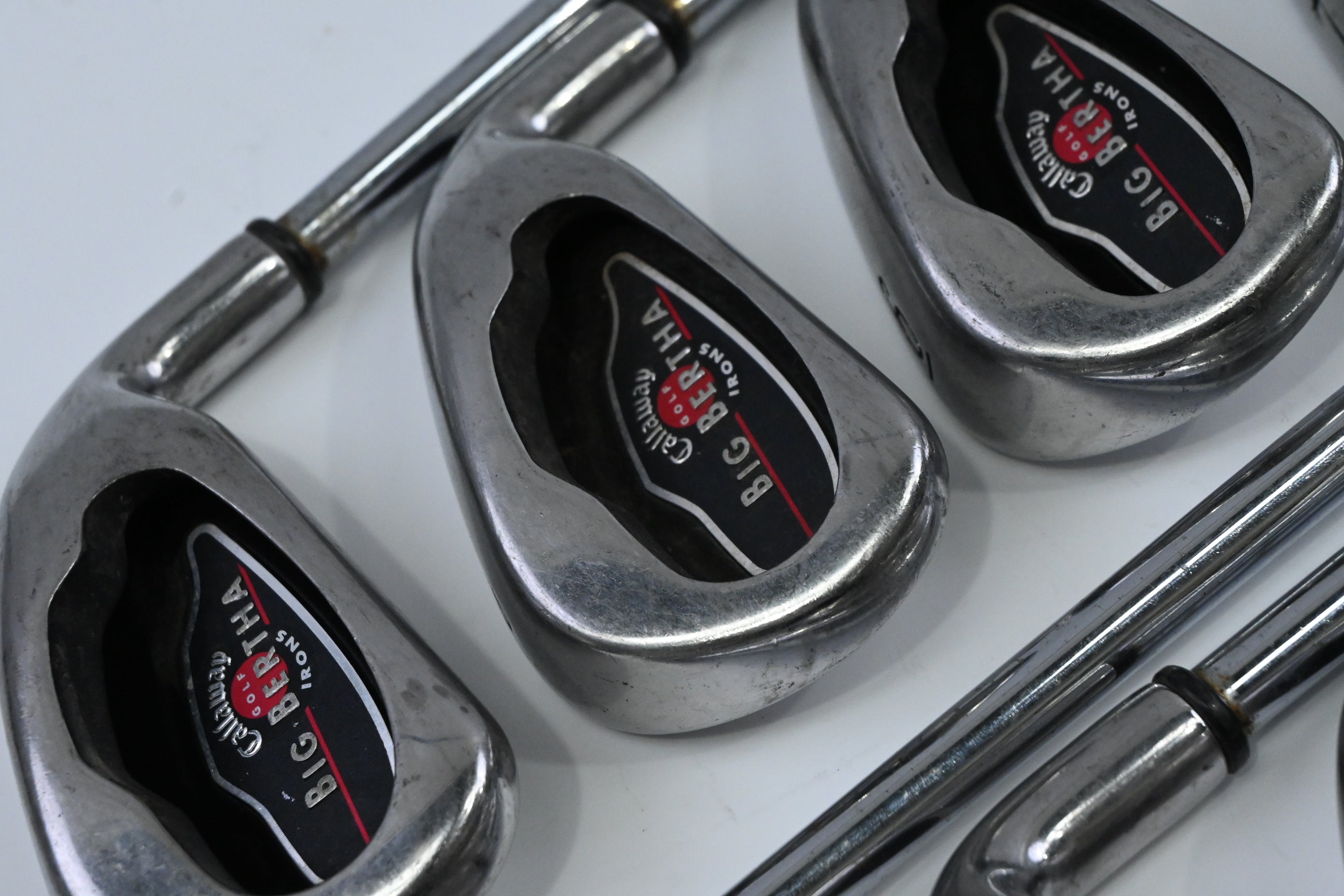 Callaway Big Bertha 2004 Irons / 4-PW+SW / Uniflex Callaway Big Bertha Shafts