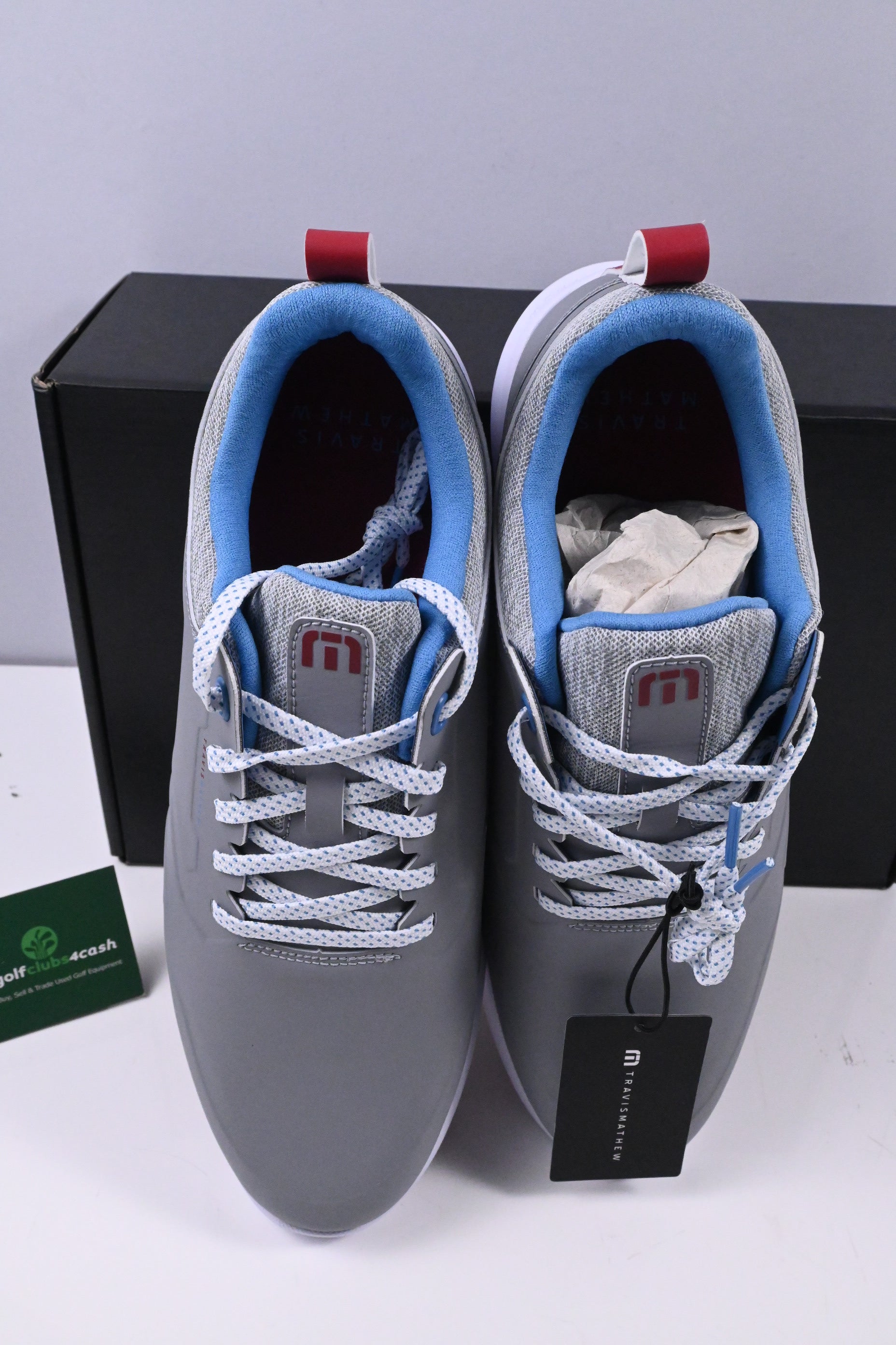 Travis Matthews Daily Pro Hybrid Golf Shoes / Size UK 9 / Grey