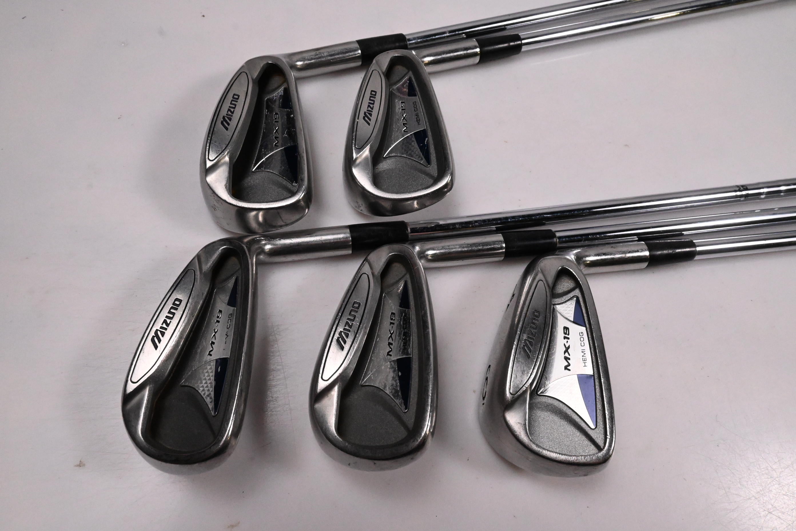 Mizuno MX-19 Irons / 5-9i / Stiff Flex Release Shafts