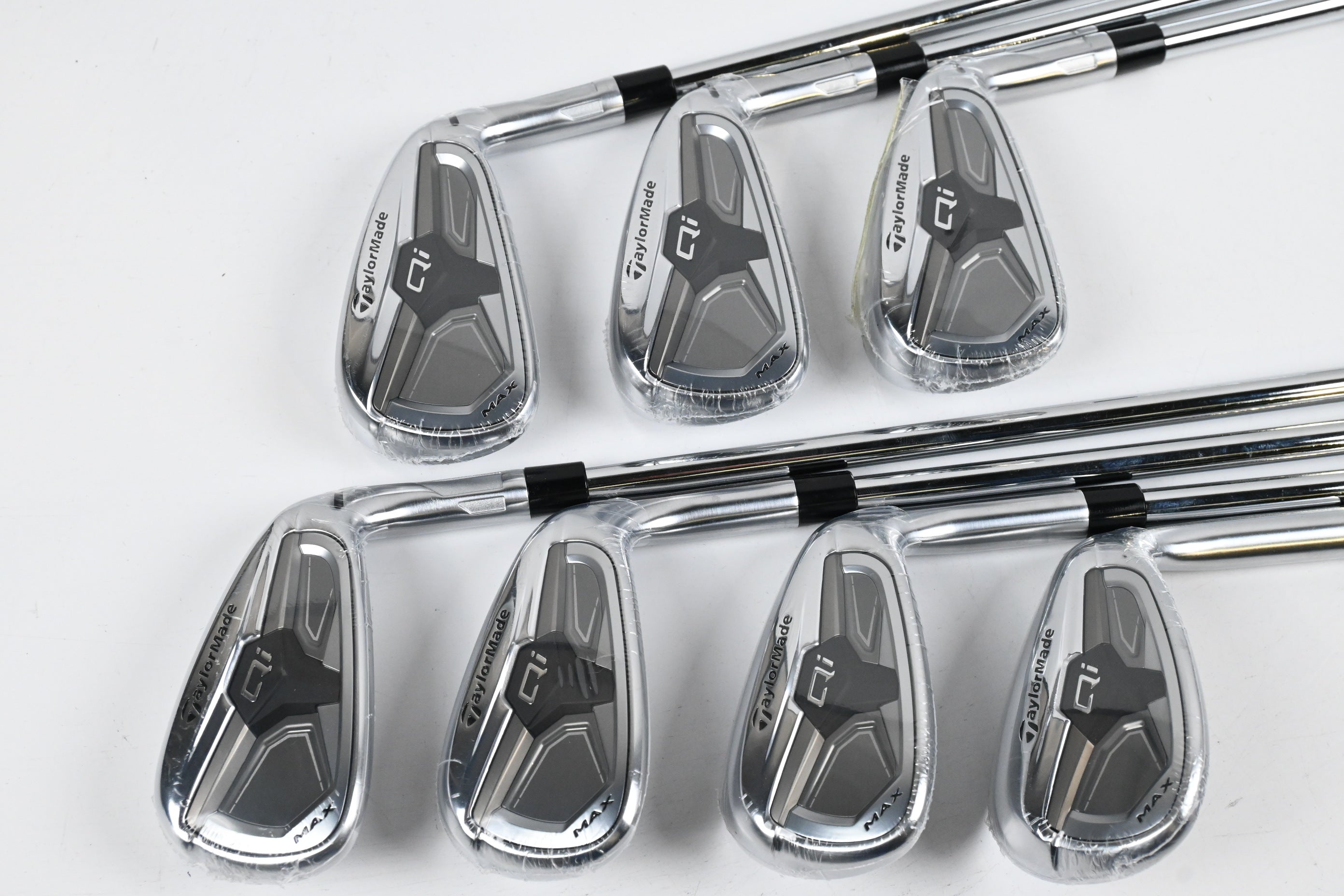 Taylormade Qi Max Irons / 5-PW+SW / Regular Flex KBS MAX MT 85 Shafts