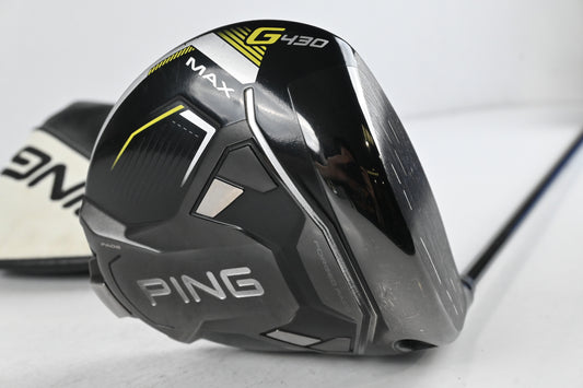 Ping G430 Max Driver / 9 Degree / Stiff Flex Hzrdus Smoke Red RDX 60 Shaft