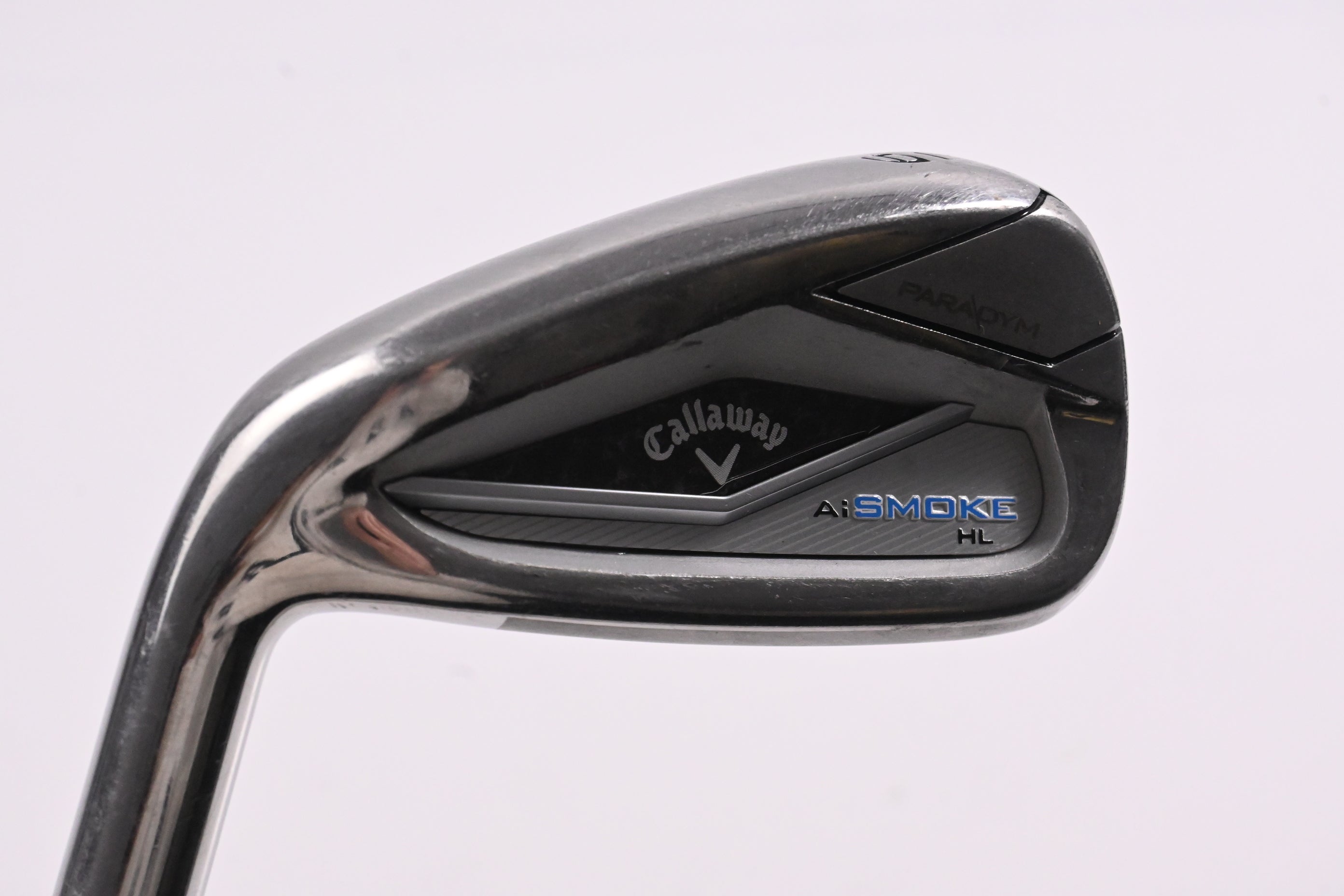 Left Hand Callaway Paradym Ai Smoke HL #6 Iron / Senior Flex Tensei Blue 40
