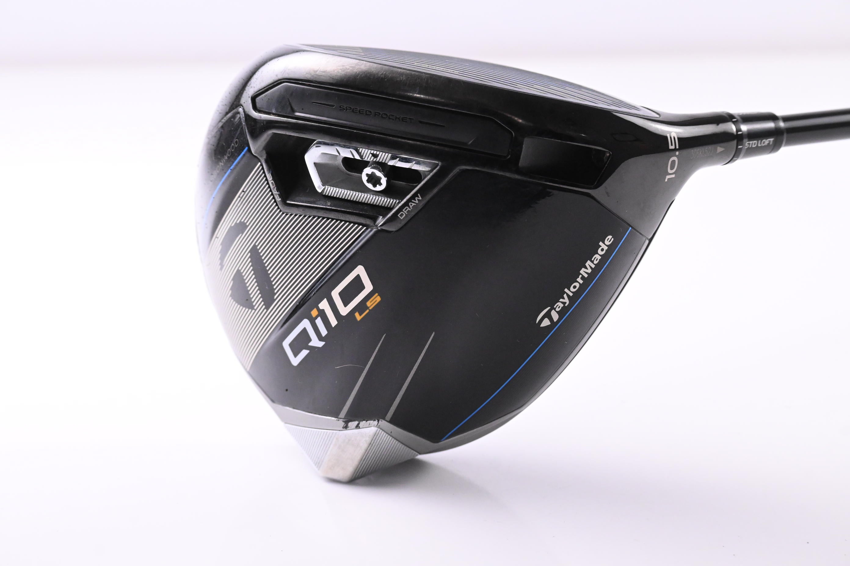 Taylormade Qi10 LS Driver / 10.5 Degree / Stiff Flex Kai'li White 60 Shaft