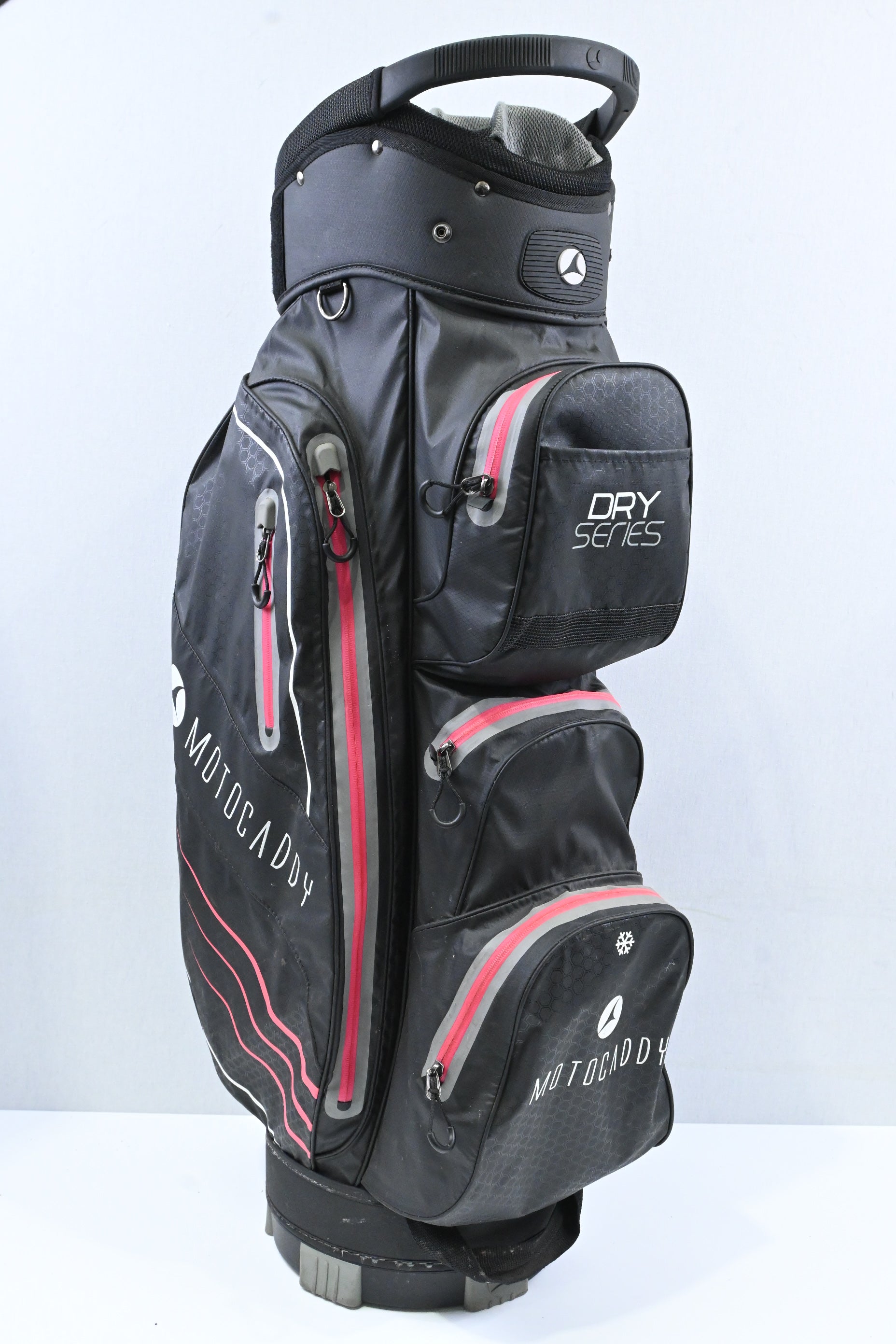 Motocaddy Dry Series Cart Bag / 14-Way / Black, Pink