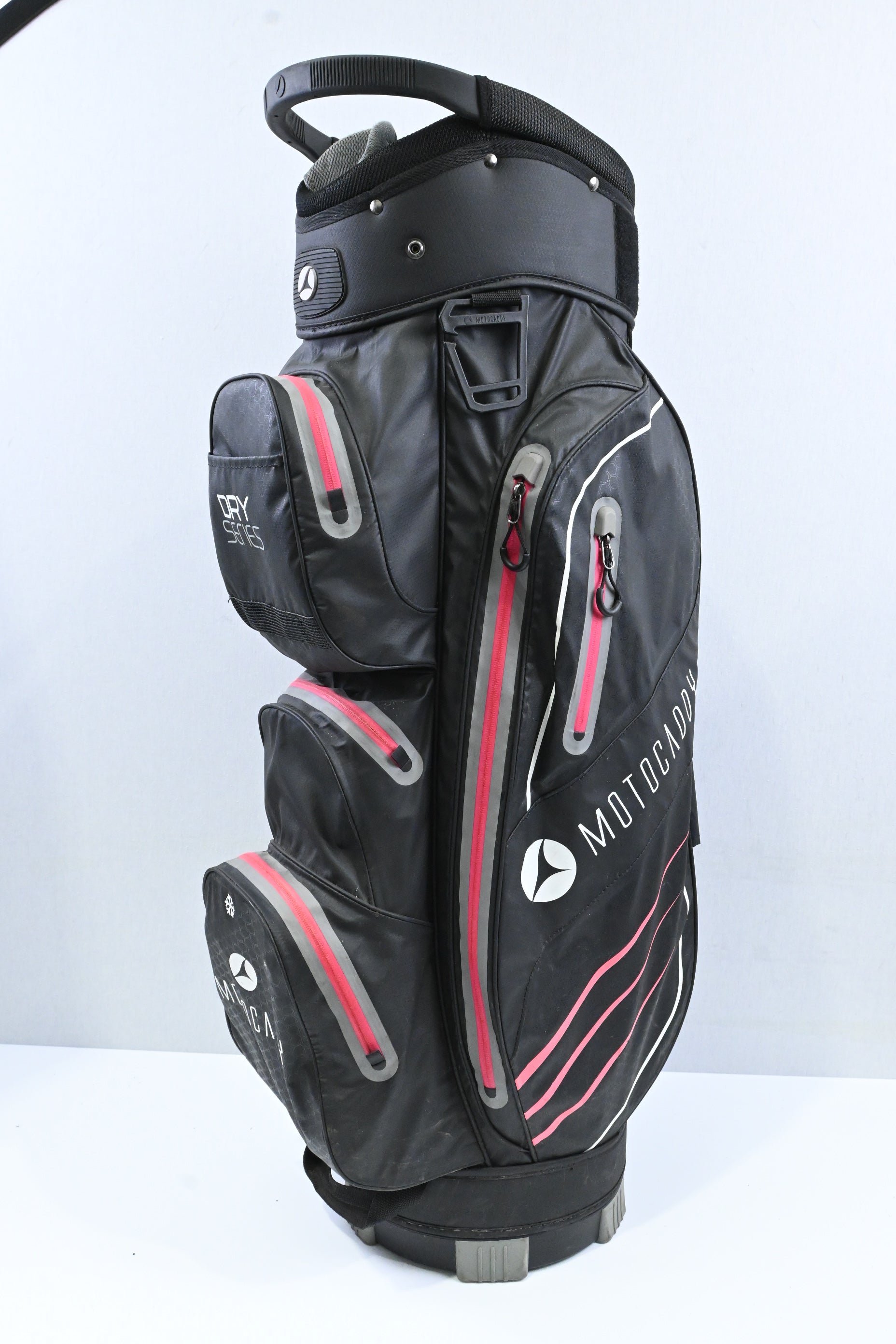 Motocaddy Dry Series Cart Bag / 14-Way / Black, Pink