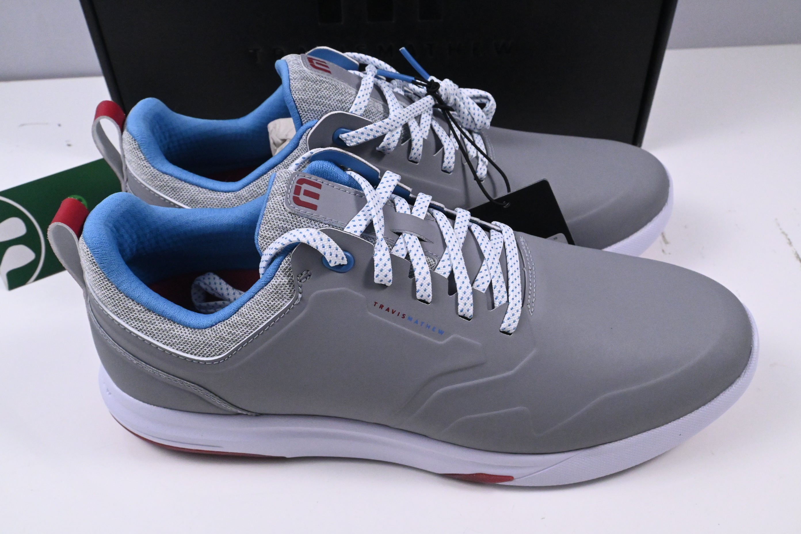Travis Matthews Daily Pro Hybrid Golf Shoes / Size UK 9 / Grey