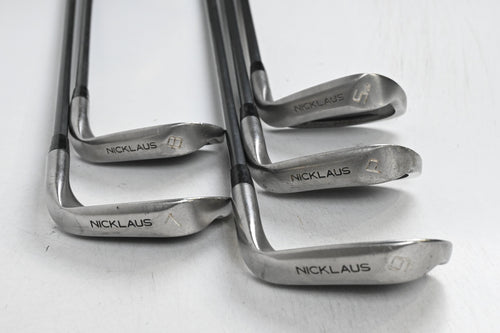Left Hand Nicklaus Airbear Irons / 7-PW+SW / Regular Flex Driveshaft Shafts