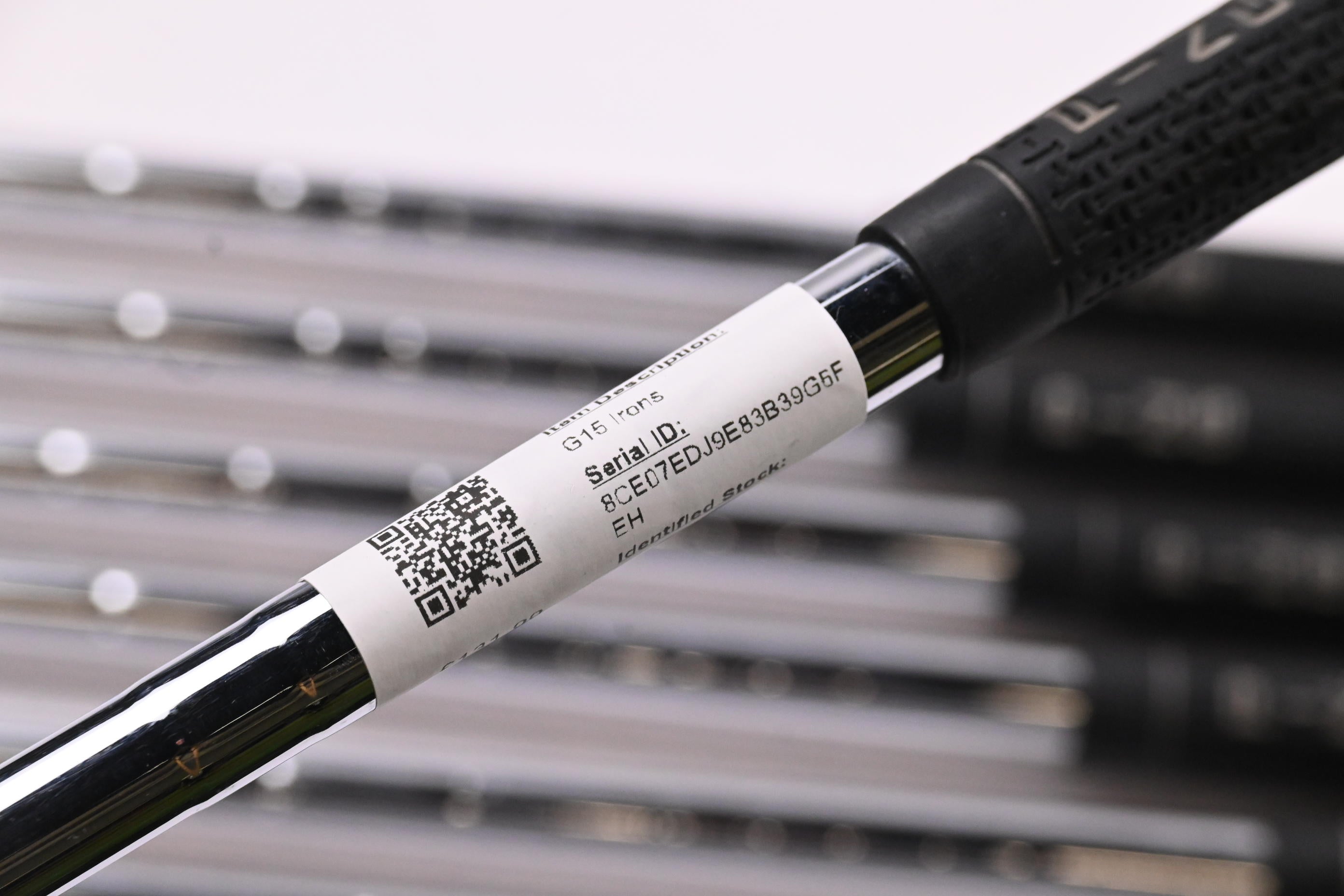 Ping G15 Irons / 4-PW / Black Dot / Regular Flex Ping AWT Shafts