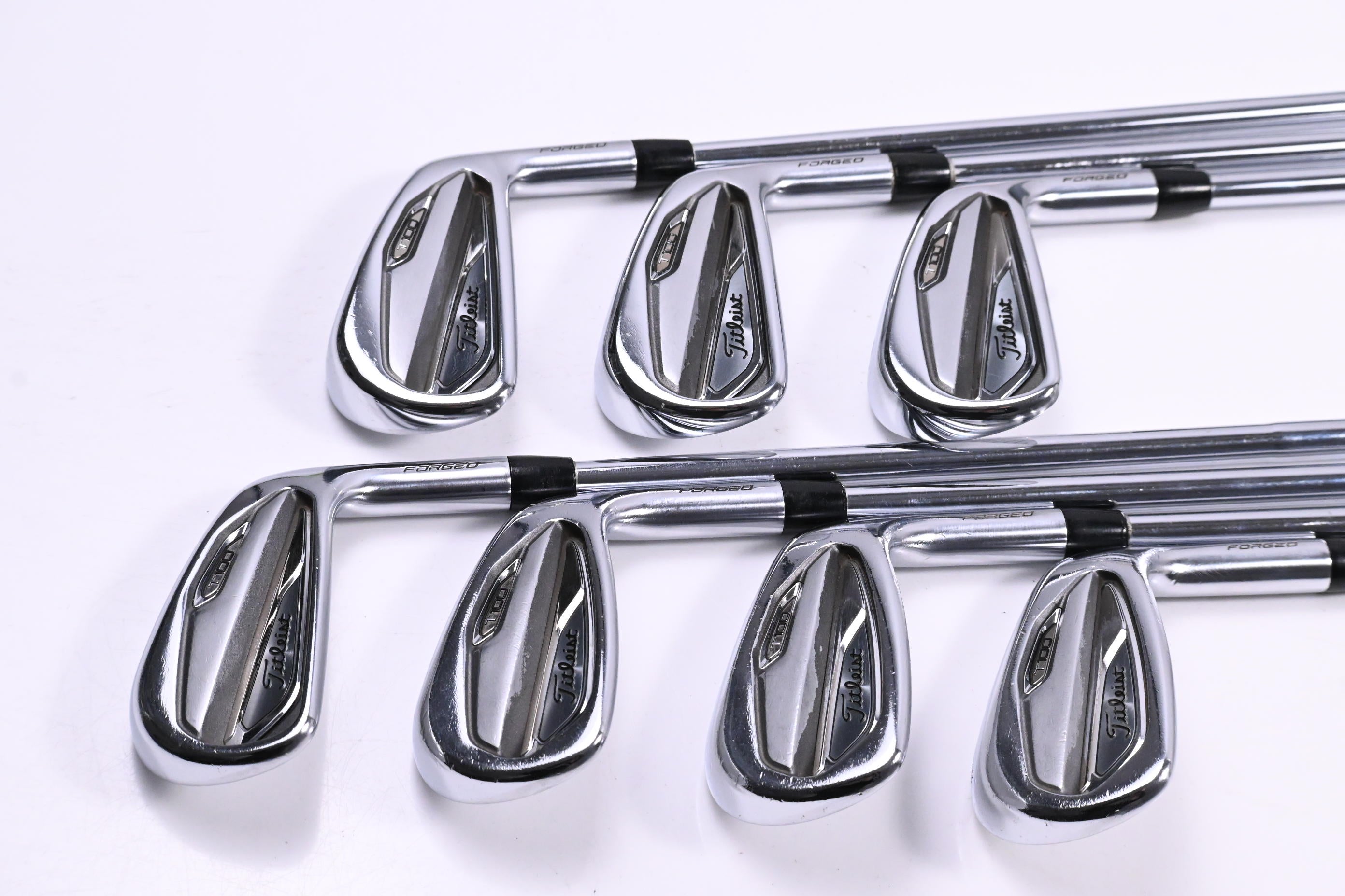 Titleist T100 2019 Irons / 4-PW / Stiff Flex AMT Tour White S300 Shafts