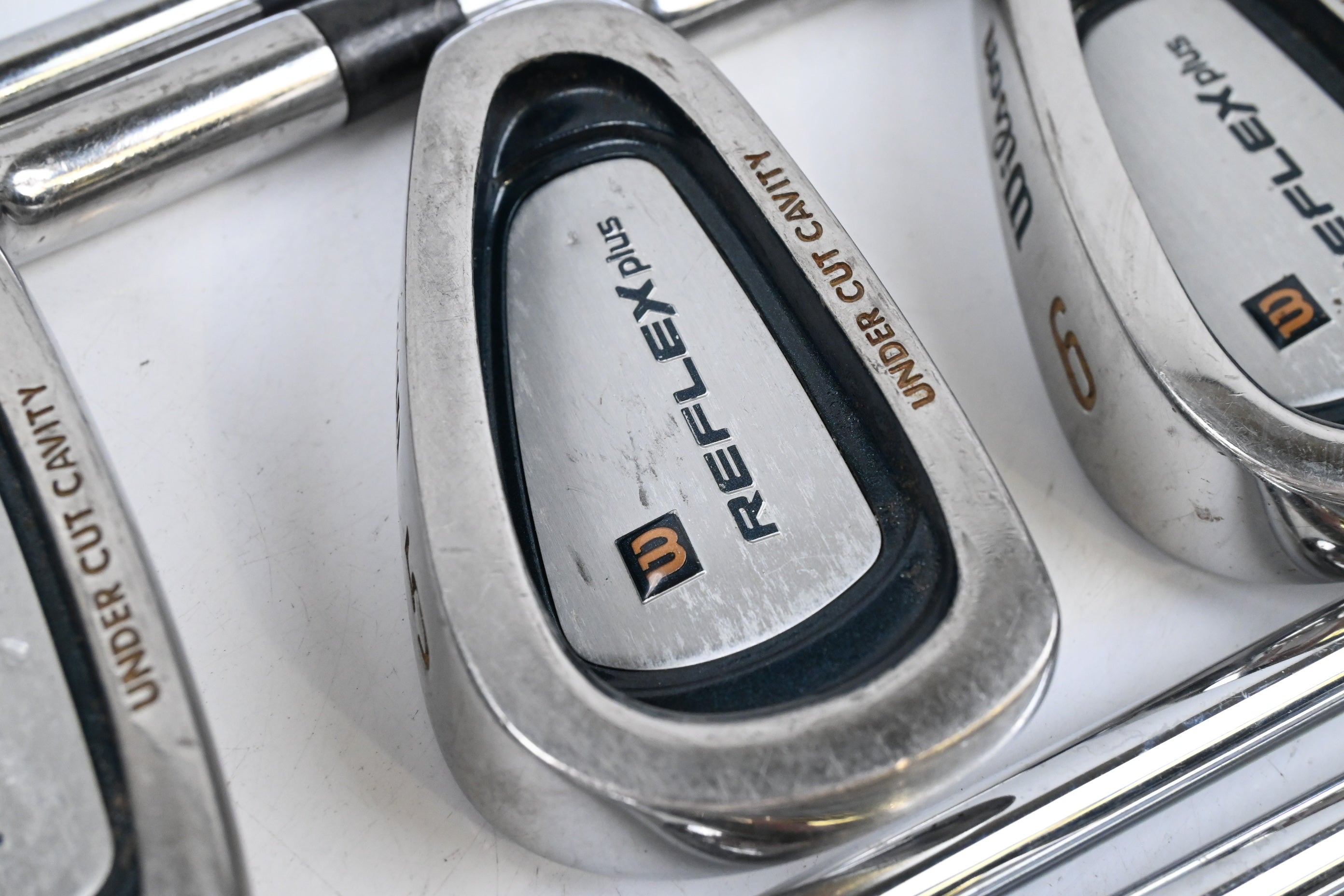 Wilson Reflex Plus Irons / 3-PW+SW / Regular Flex True Temper Shafts